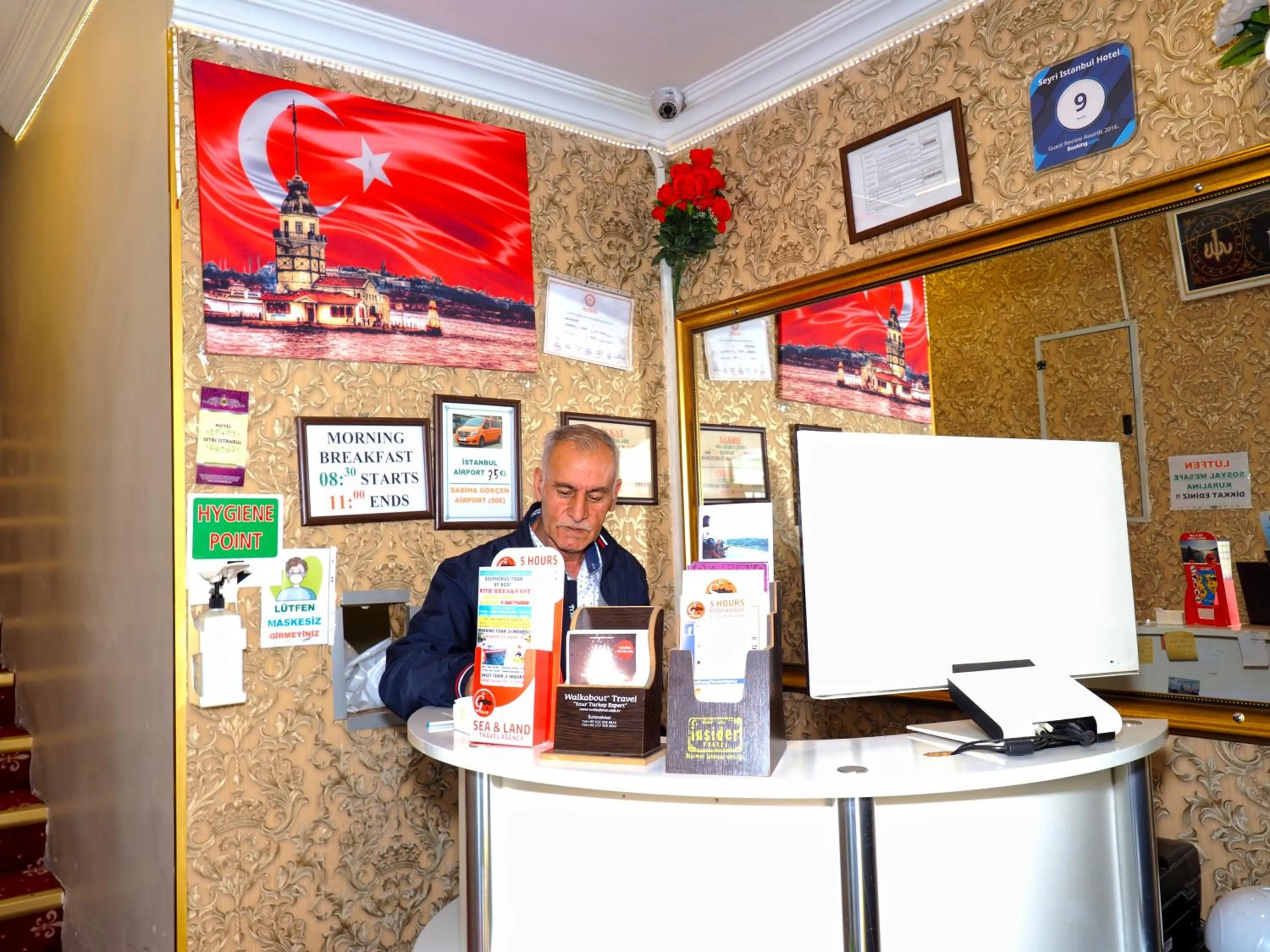 Staff in Seyri Istanbul Hotel