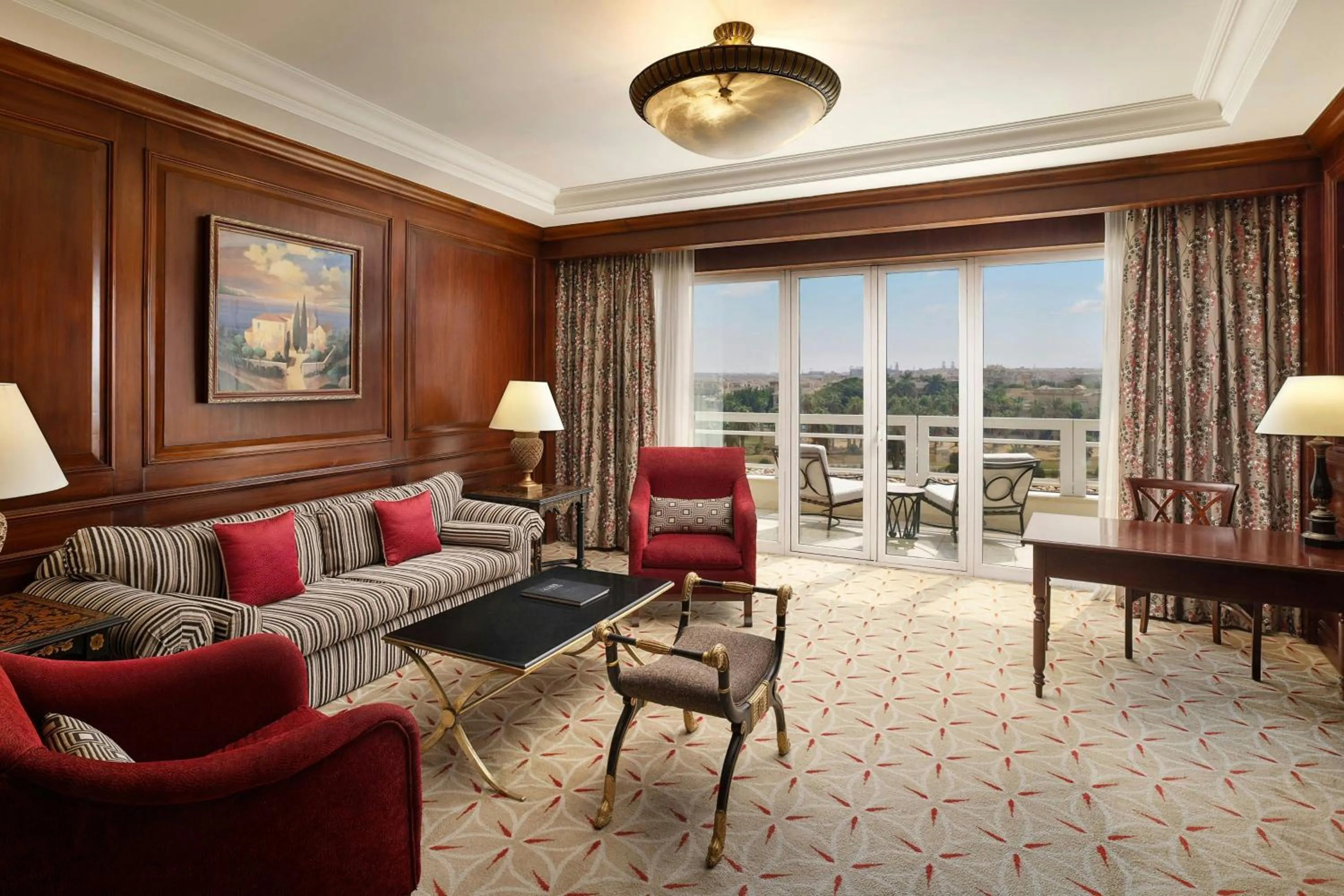 Living room in JW Marriott Hotel Cairo