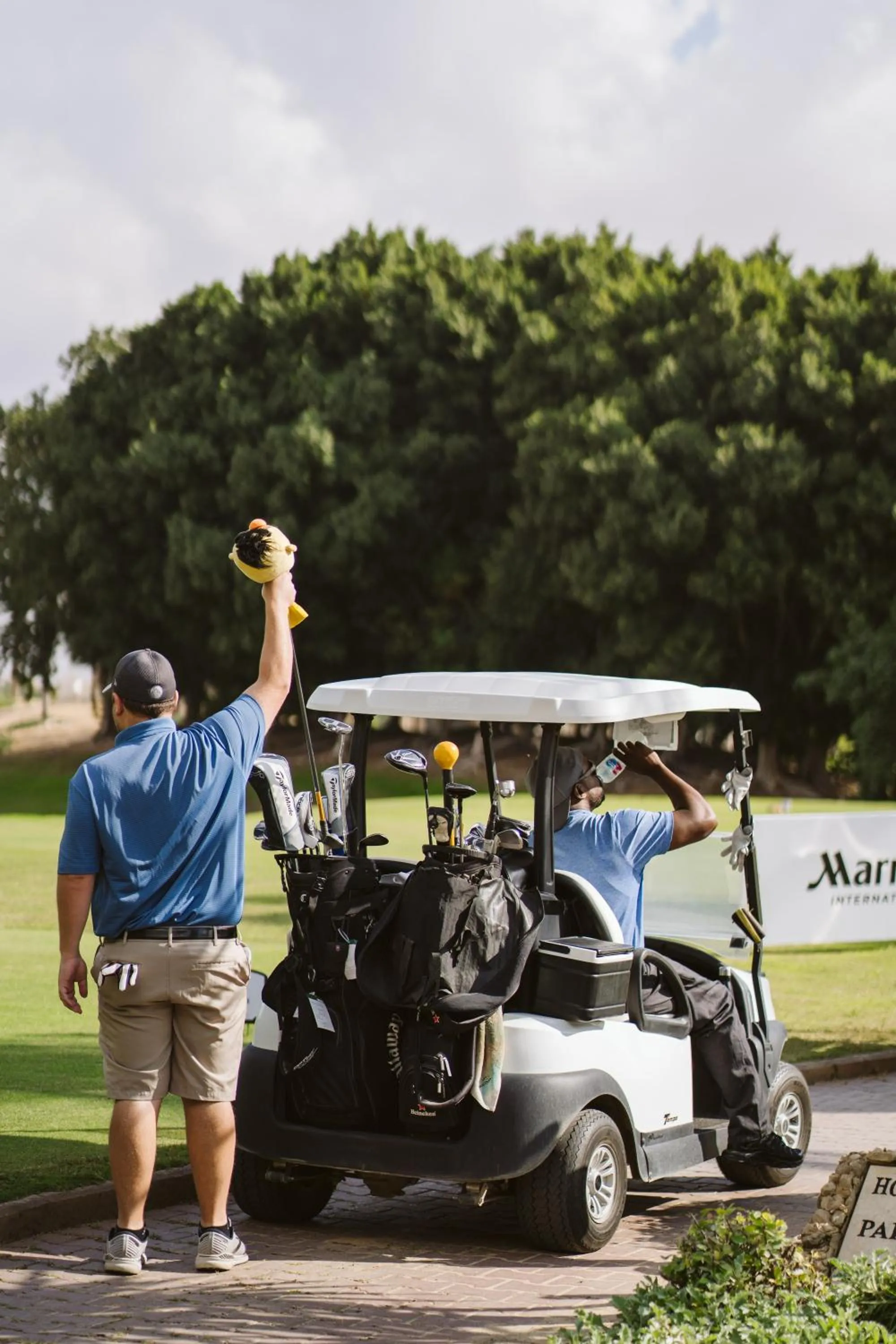 Golfcourse in JW Marriott Hotel Cairo