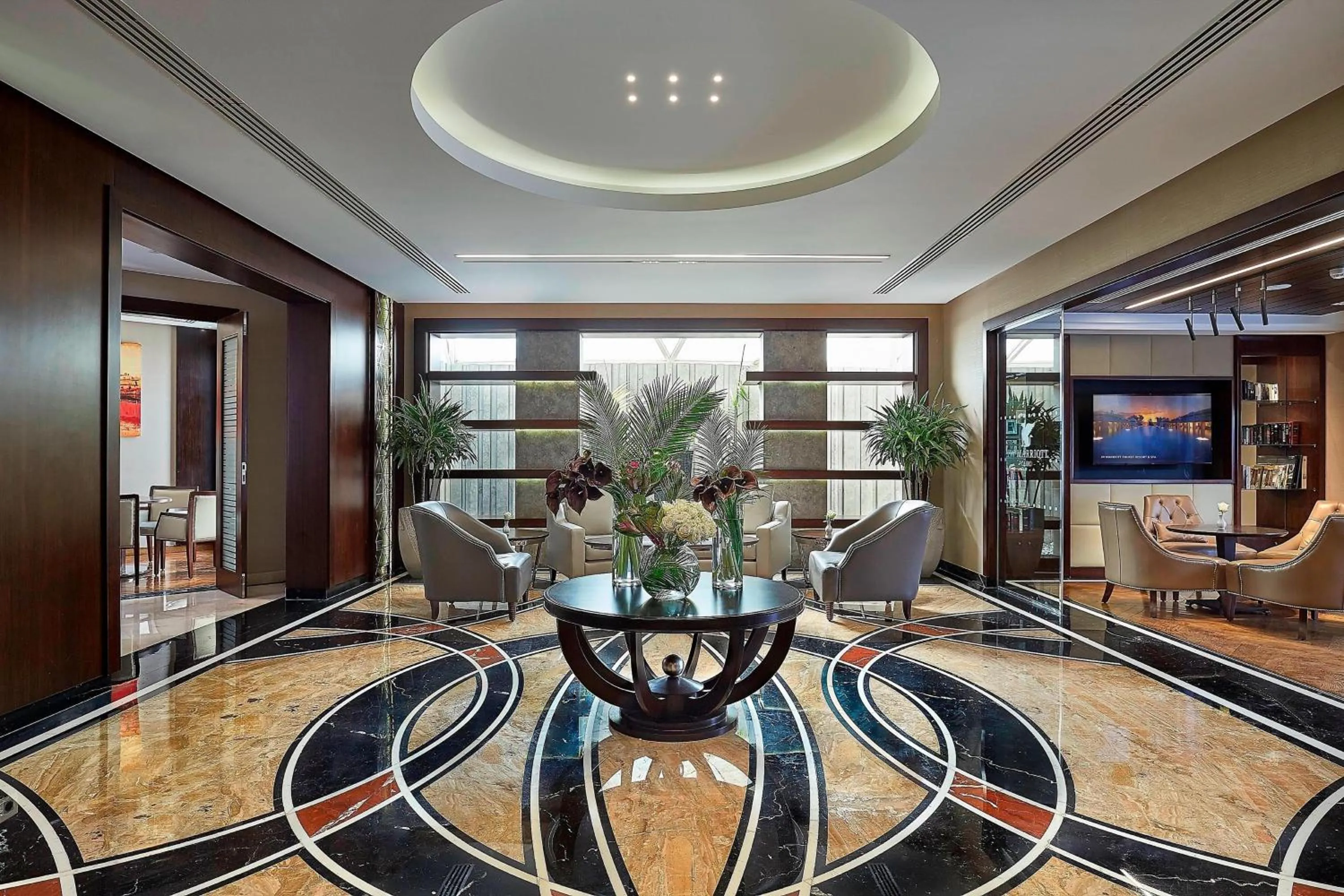 Lobby or reception in JW Marriott Hotel Cairo
