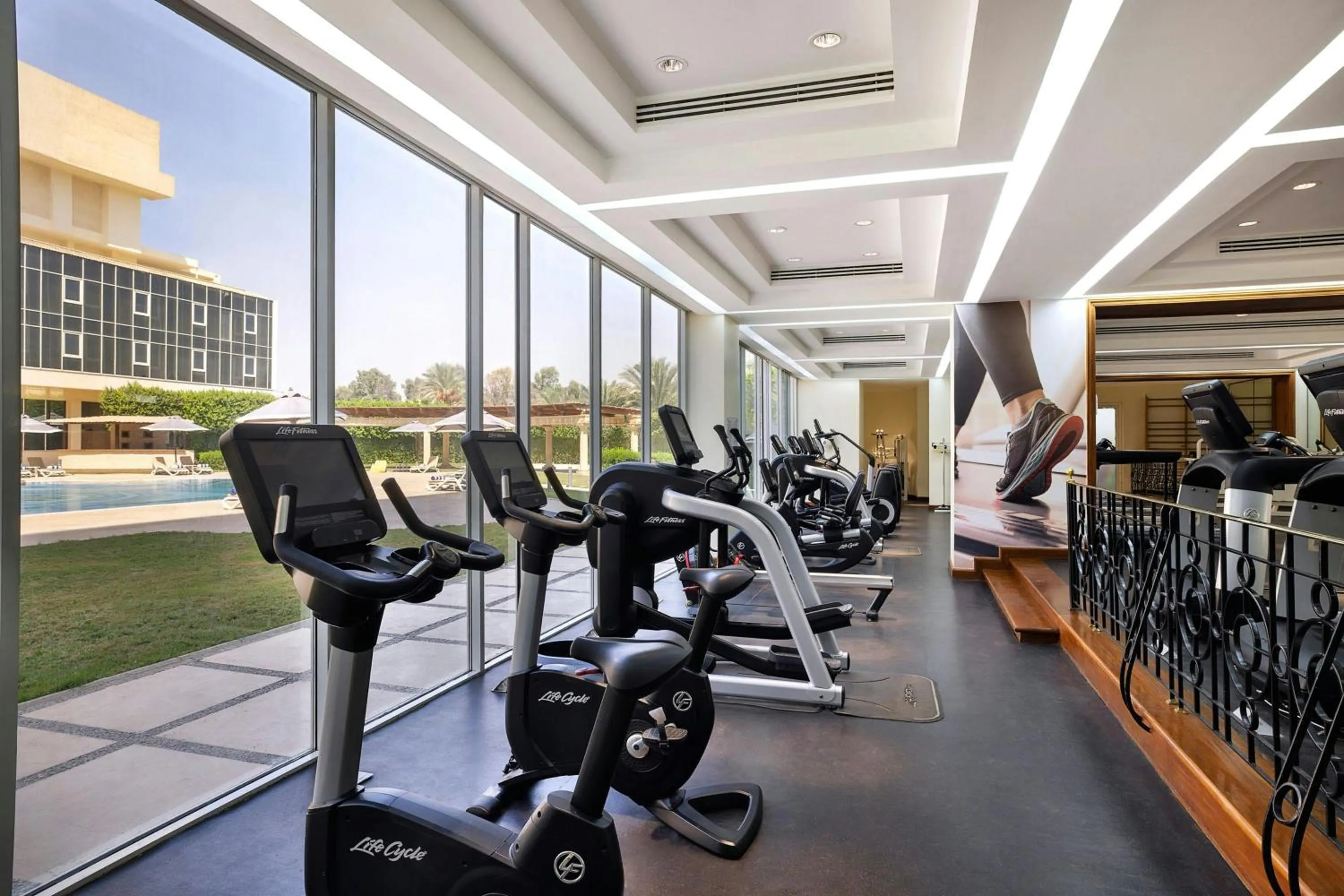 Fitness centre/facilities in JW Marriott Hotel Cairo