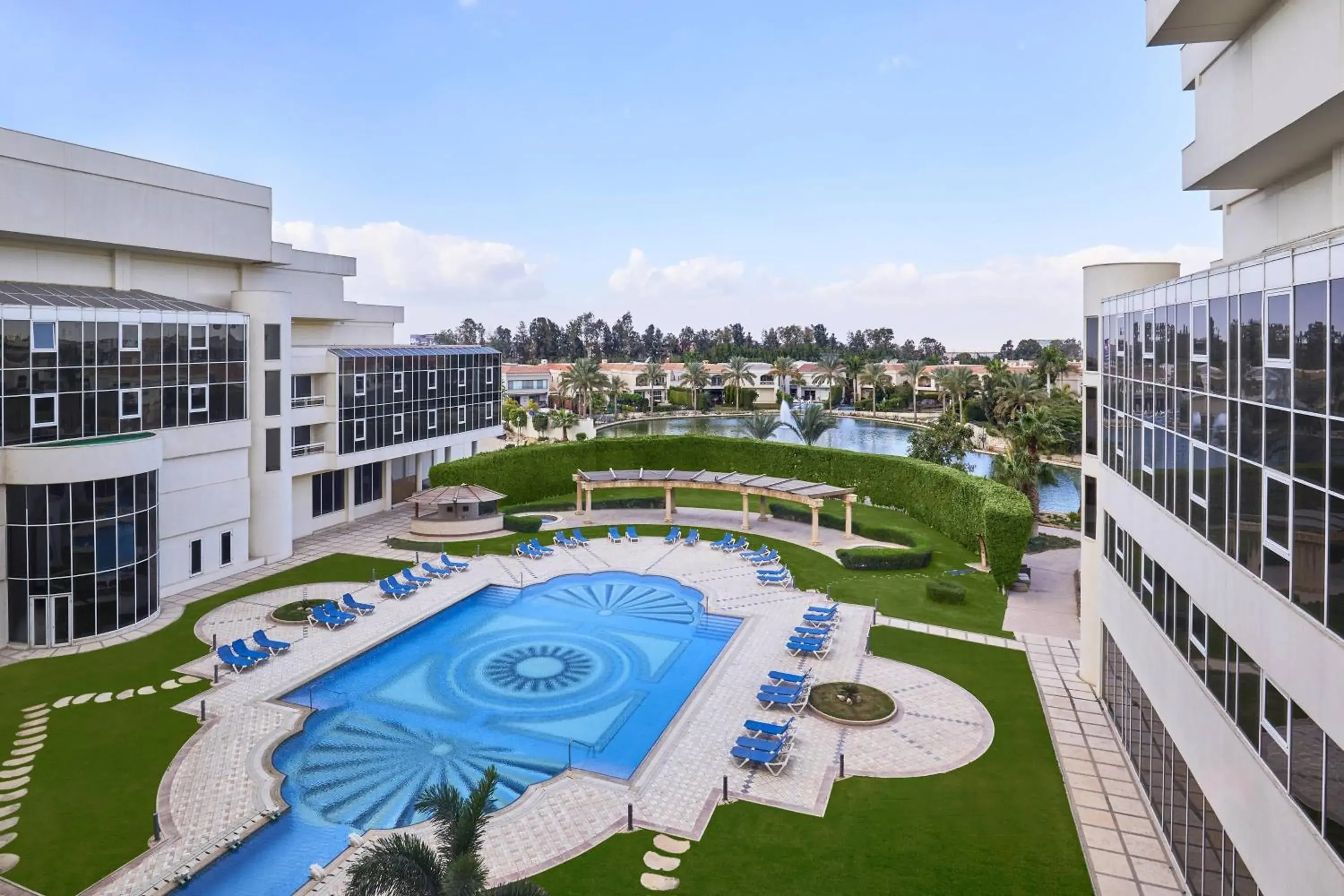 Deluxe Double Guest Room, Pool / Golf view, 2 beds in JW Marriott Hotel Cairo Deluxe Double Guest Room, Pool / Golf view, 2 beds in JW Marriott Hotel Cairo