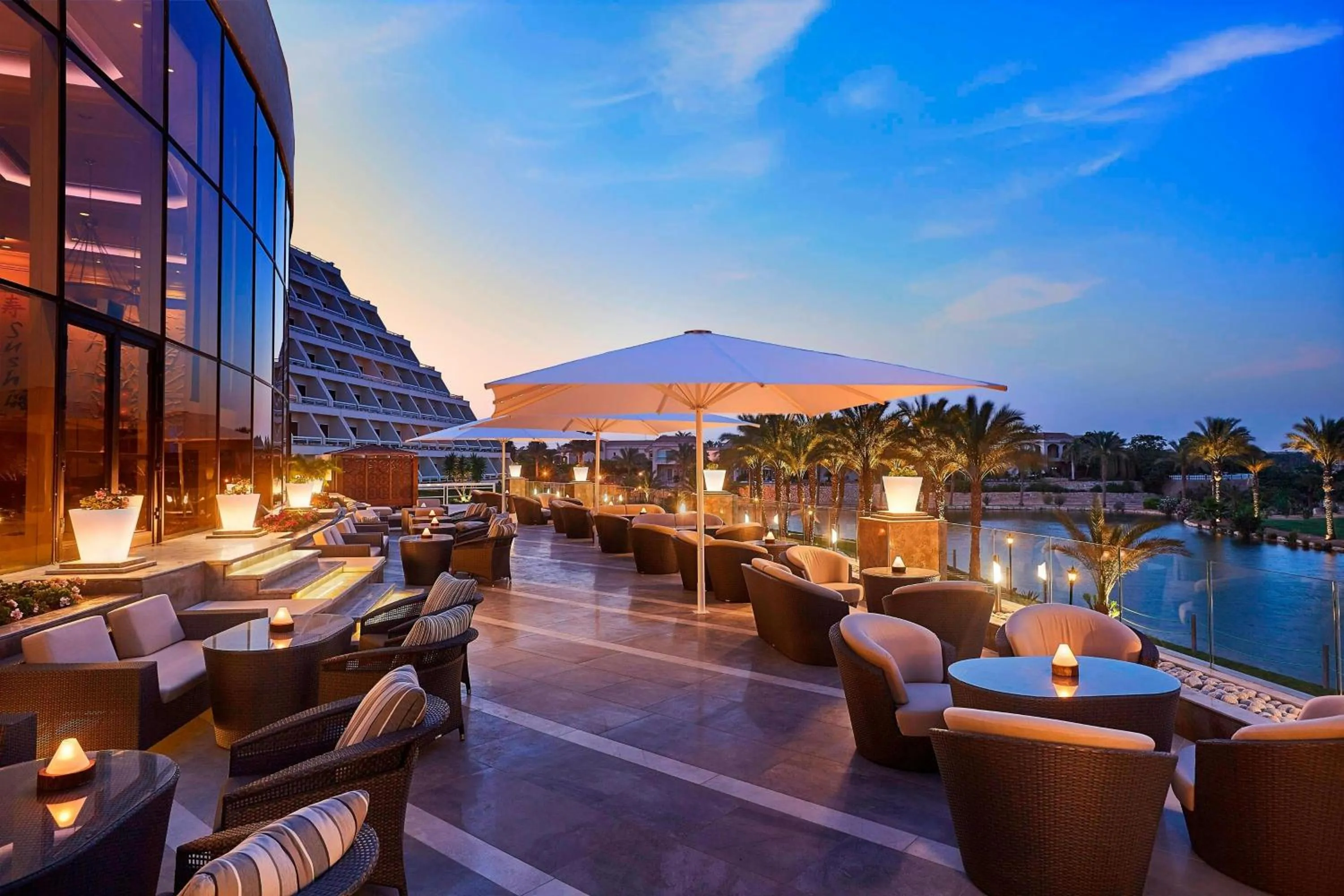 Restaurant/places to eat in JW Marriott Hotel Cairo