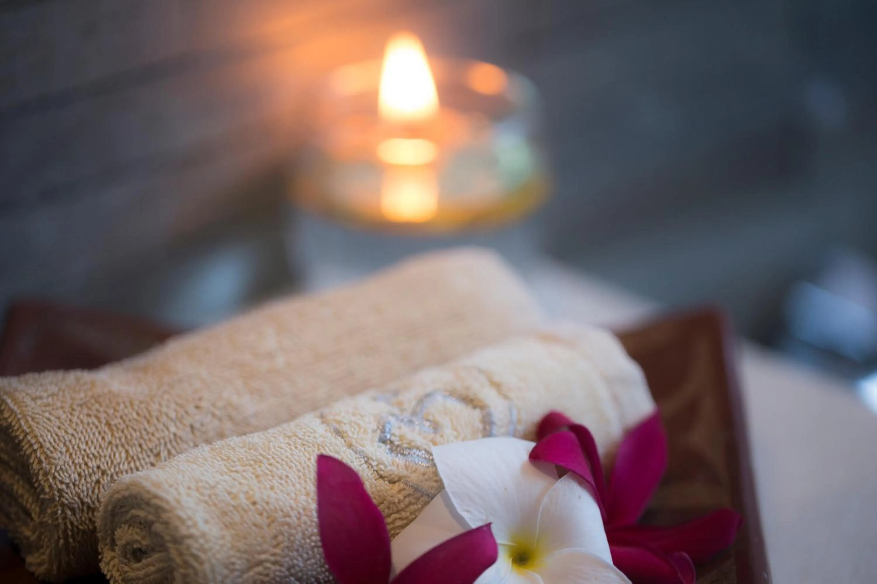 Bed in Masia Villa Ubud