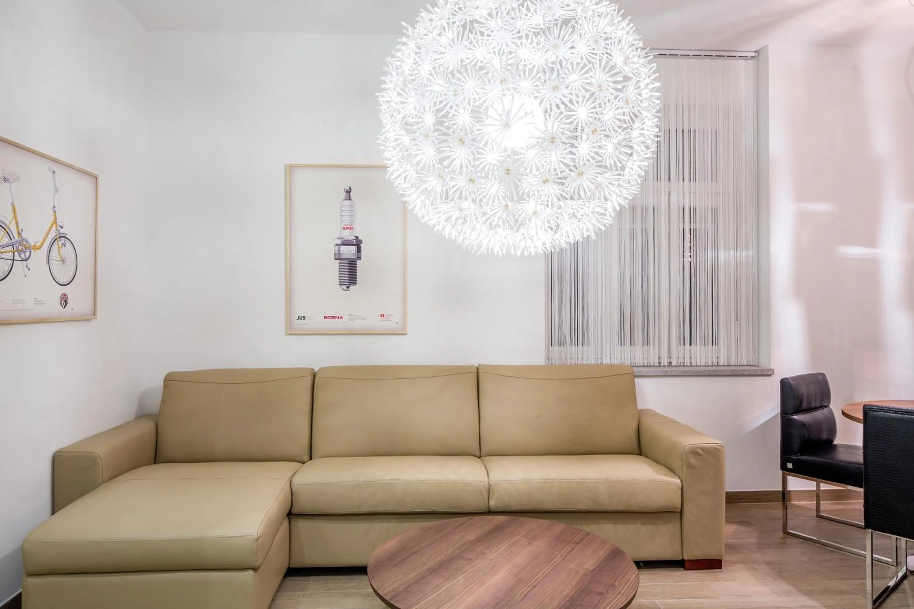 Living room in WH Apartments