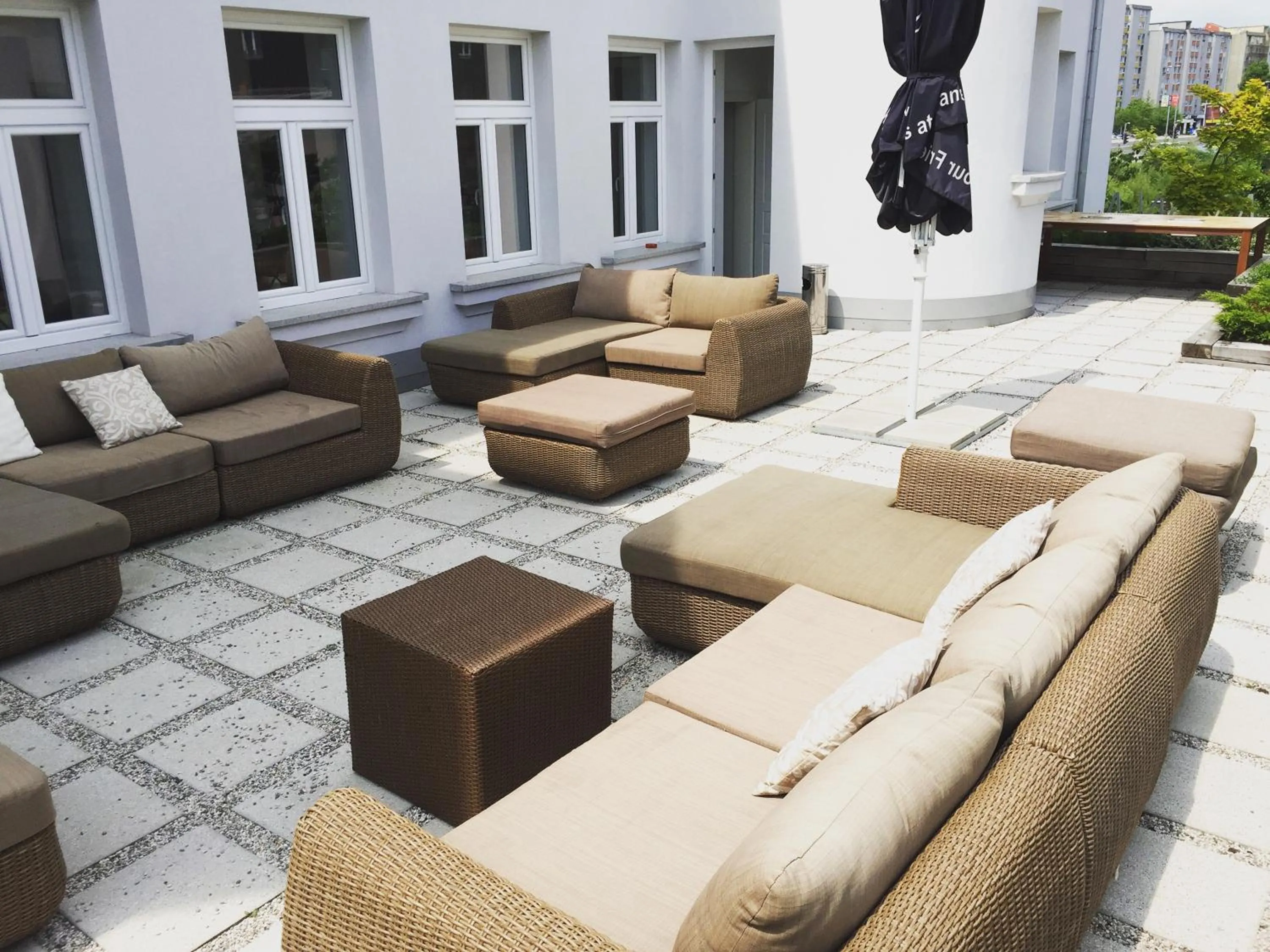 Patio in WH Apartments