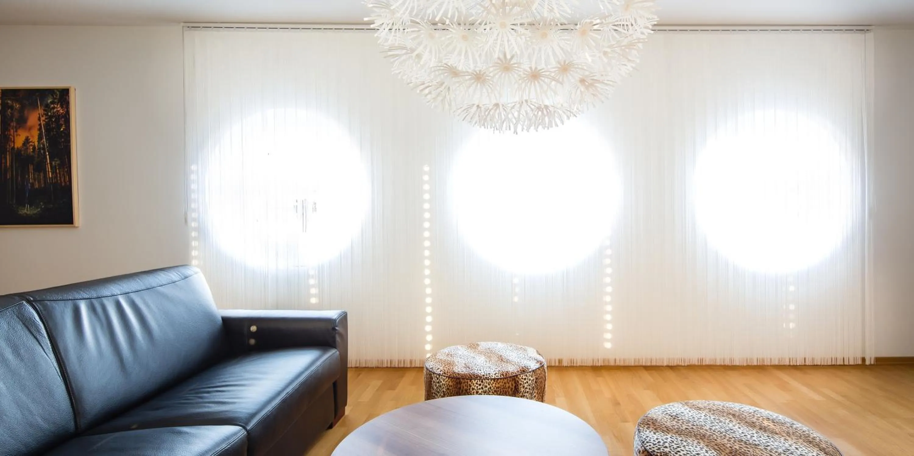 Living room in WH Apartments