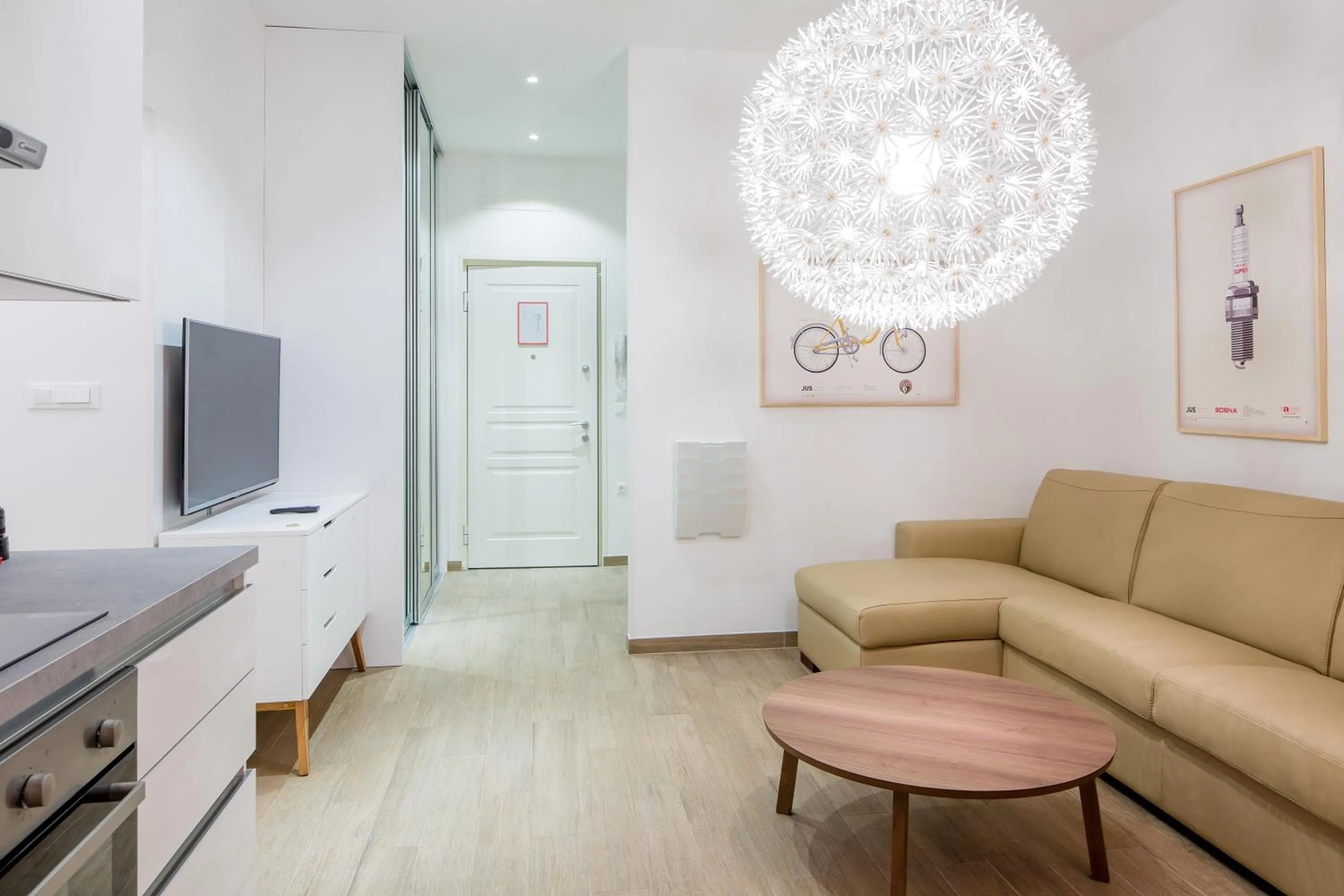 Living room in WH Apartments