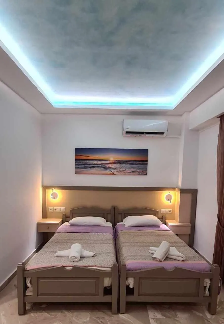 Bedroom, Bed in Luis Apartments