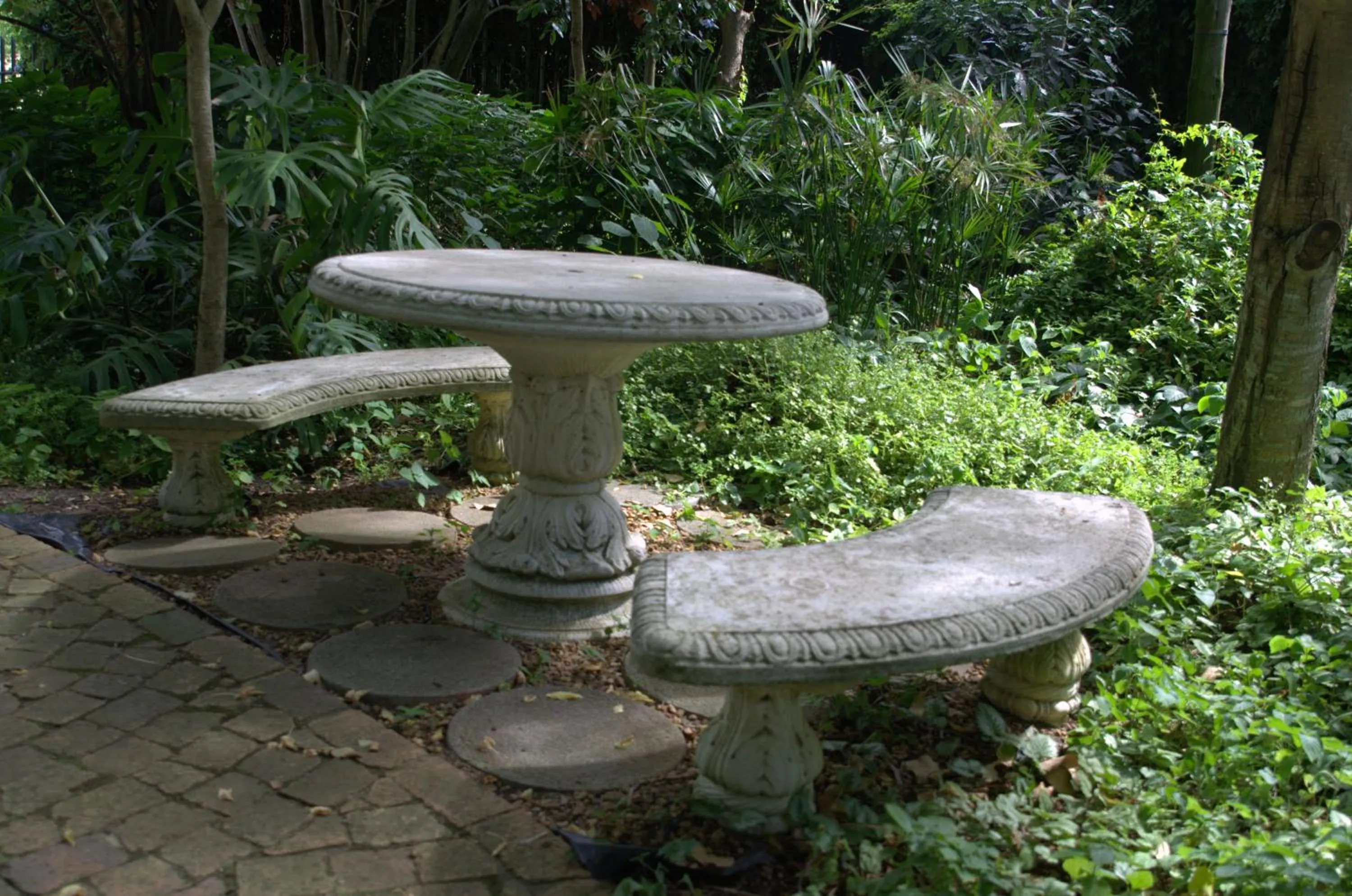 Garden in Clos Malverne Wine Estate