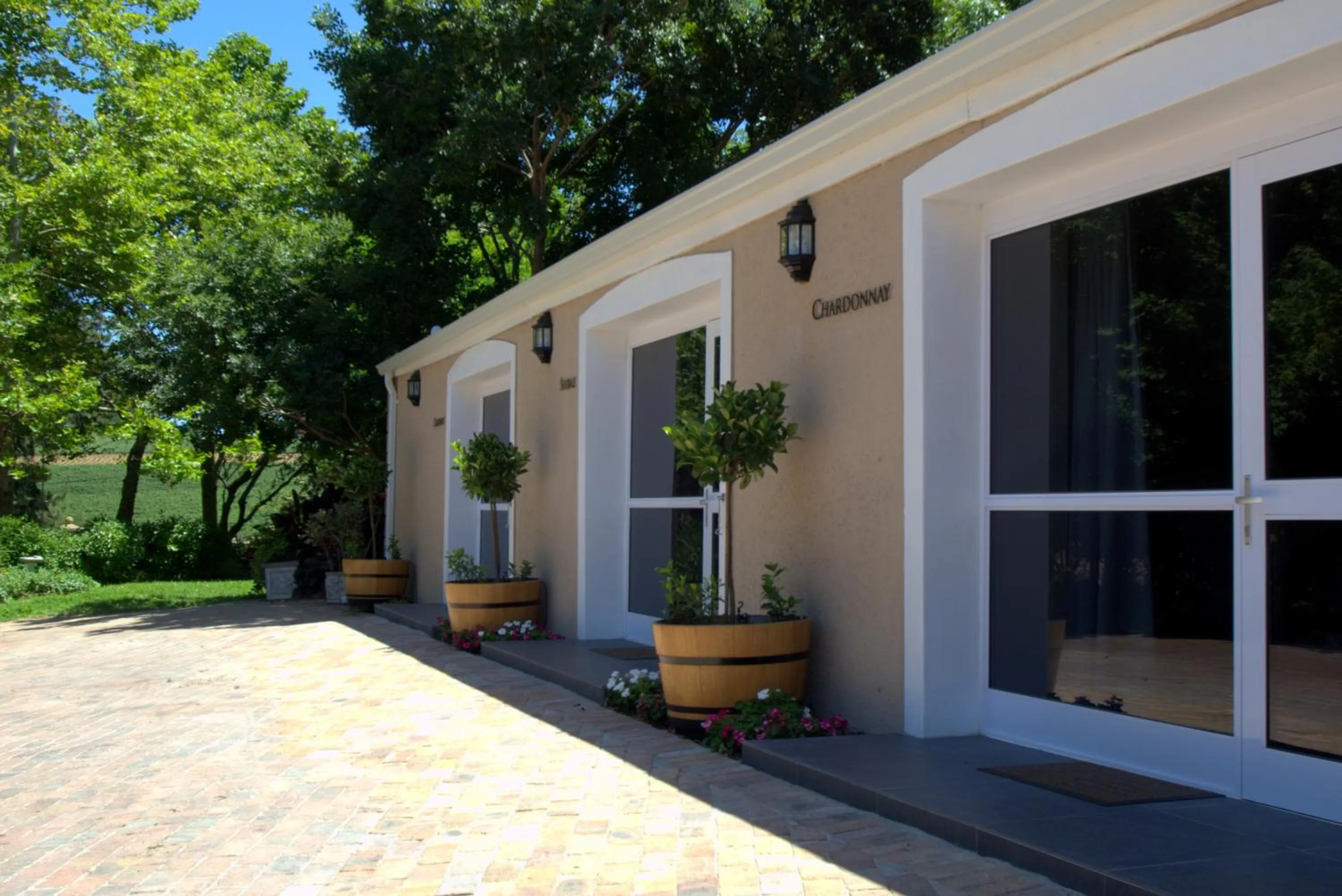 Facade/entrance in Clos Malverne Wine Estate