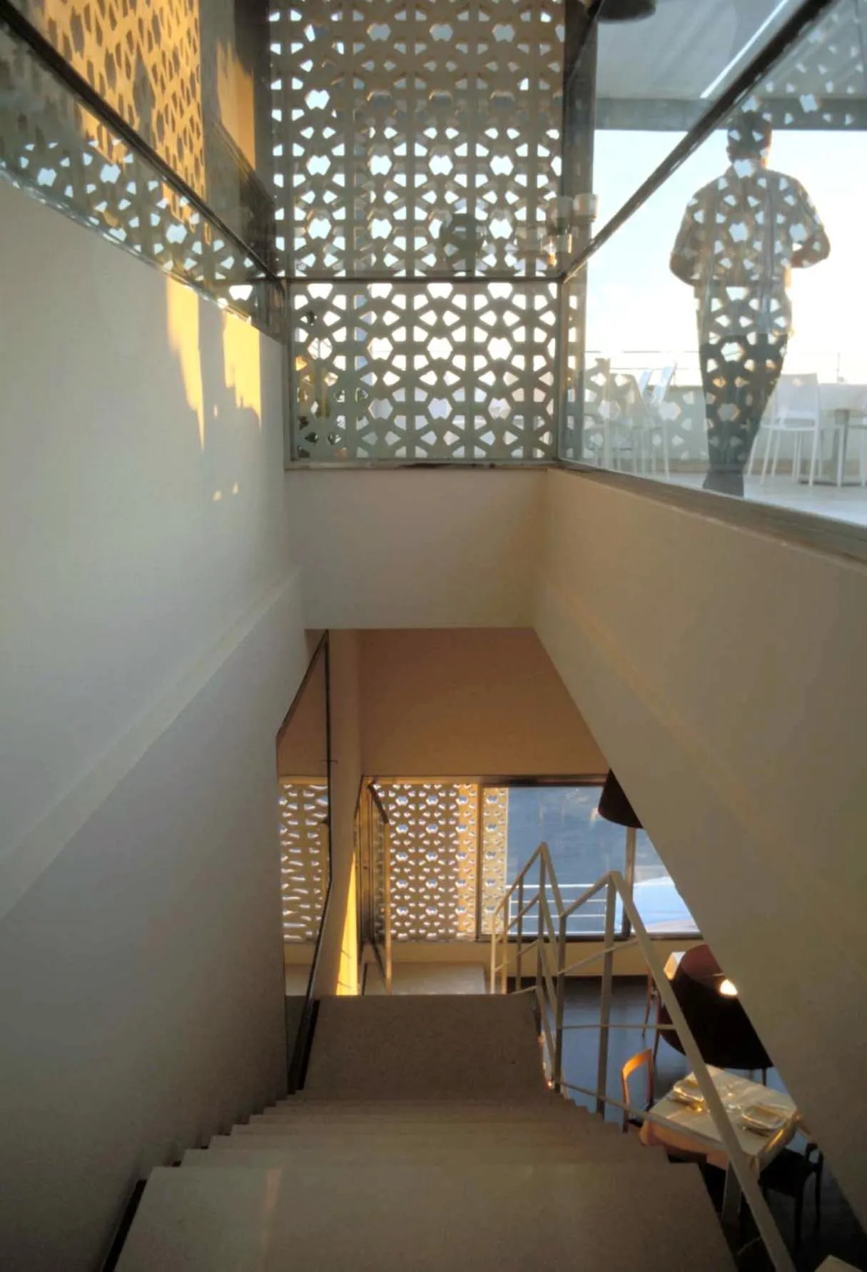 Decorative detail in Hotel Grecale