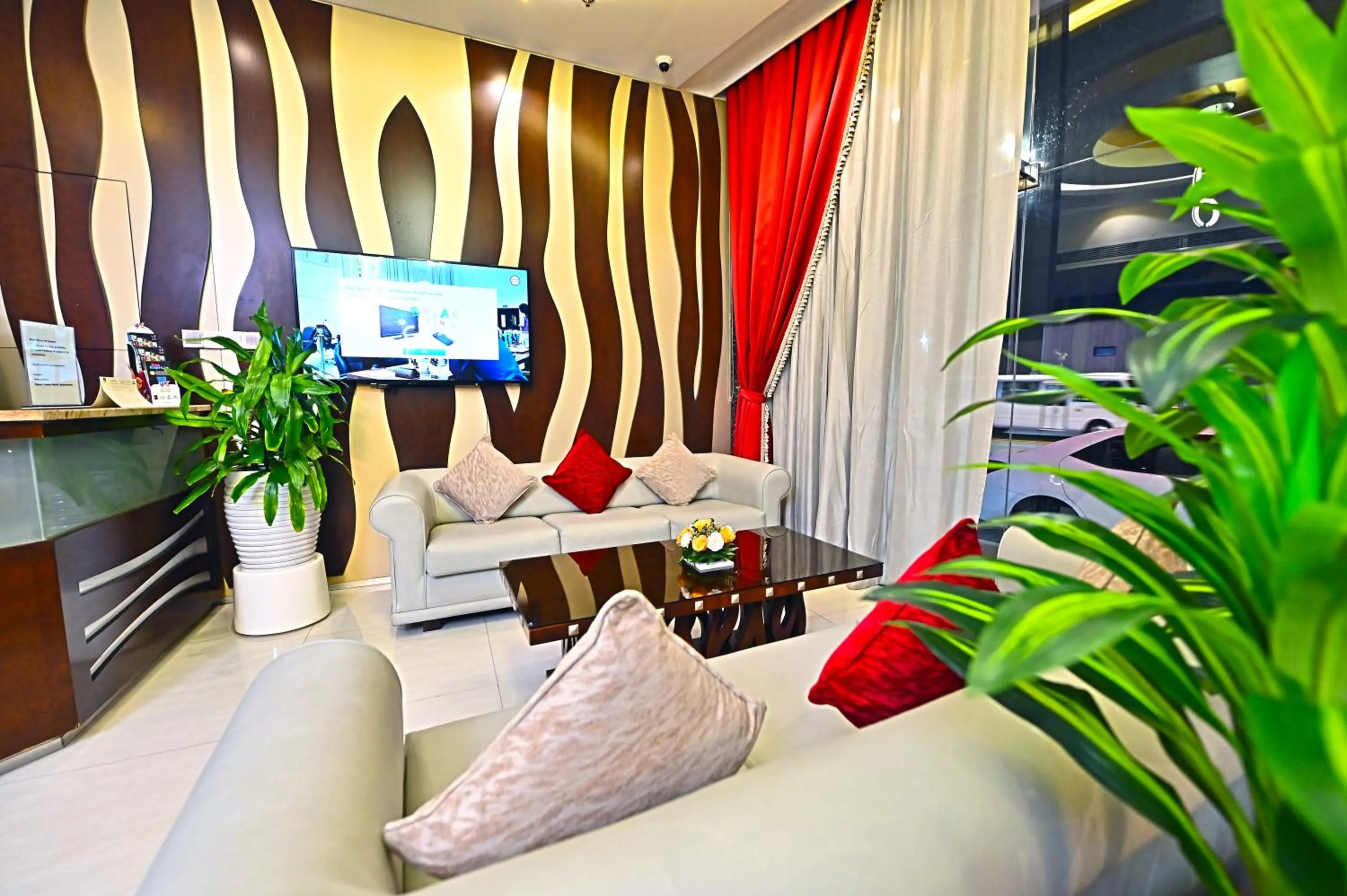 Lobby or reception in Ewan Tower Hotel Apartments