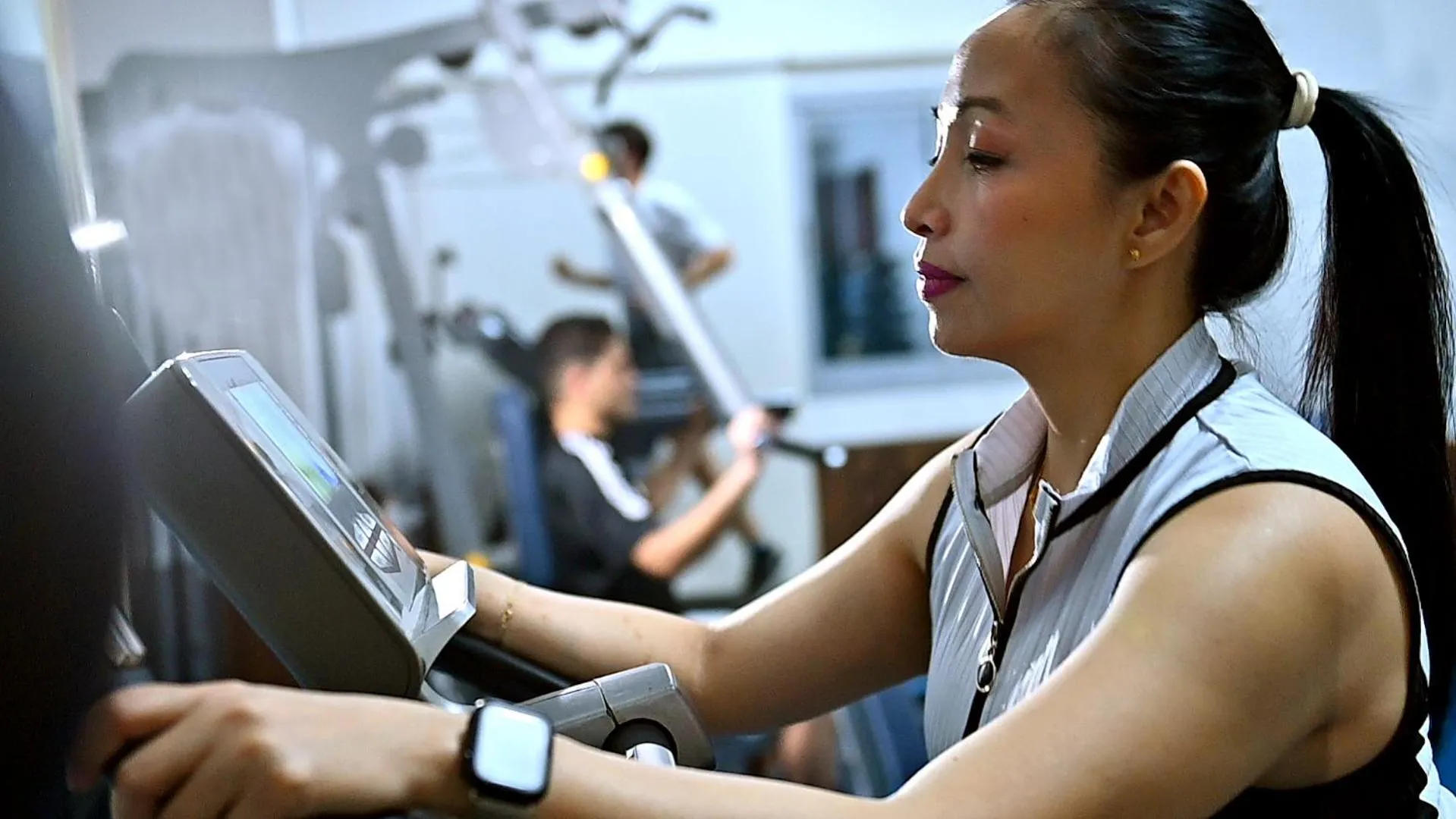 Fitness centre/facilities in Ewan Tower Hotel Apartments