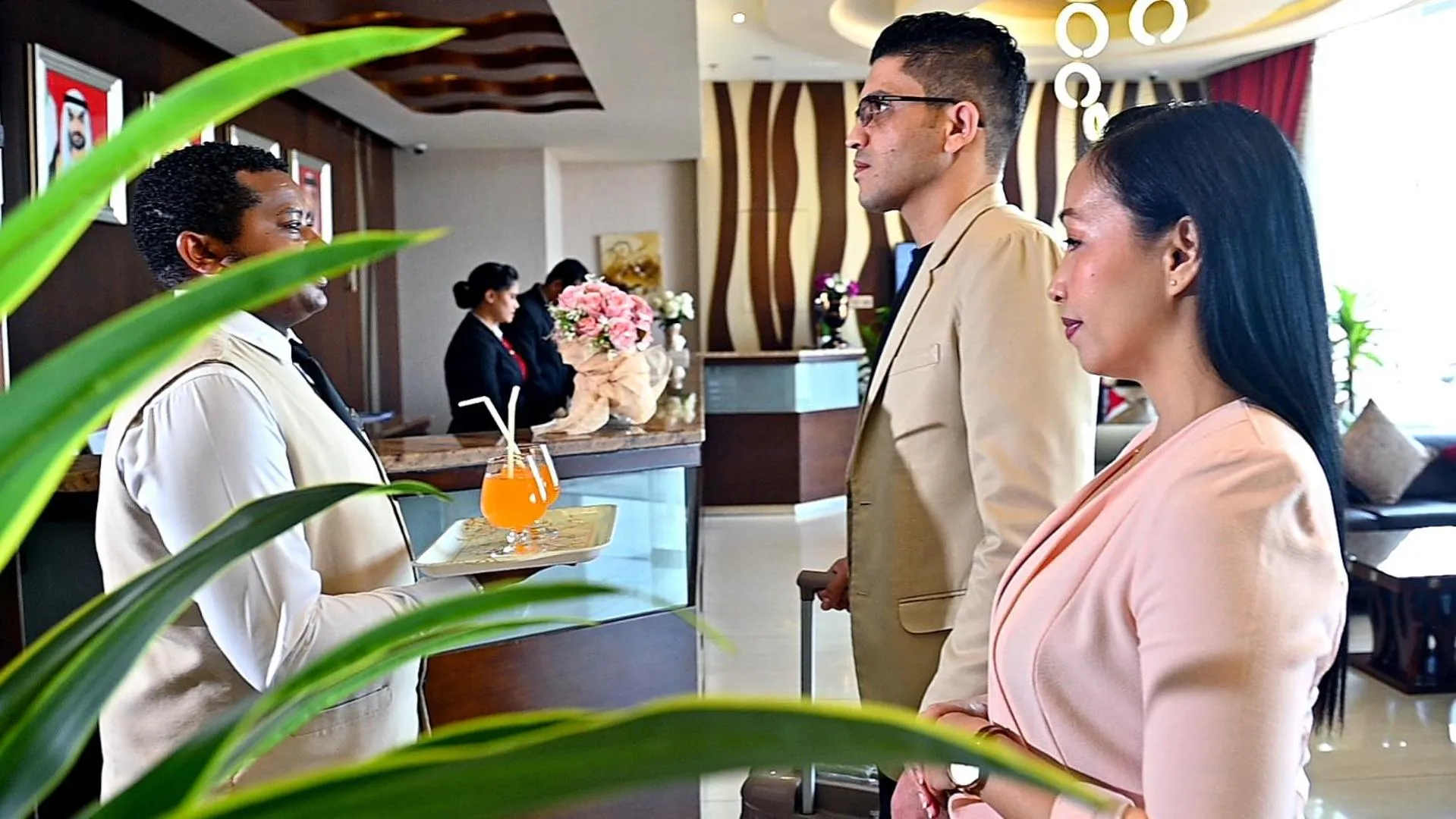 Lobby or reception in Ewan Tower Hotel Apartments