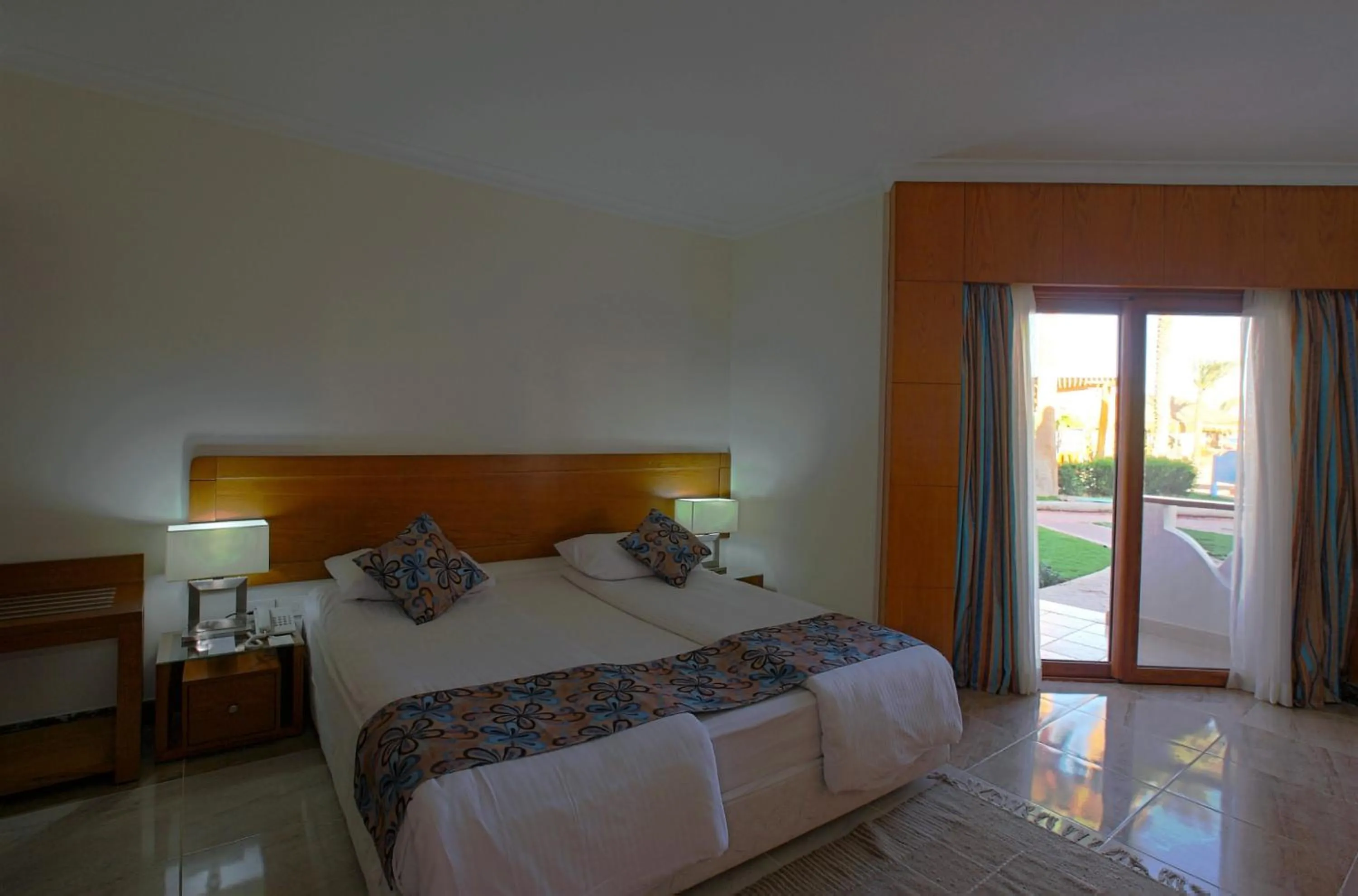 Pool view, Bed in Swiss Inn Resort Dahab