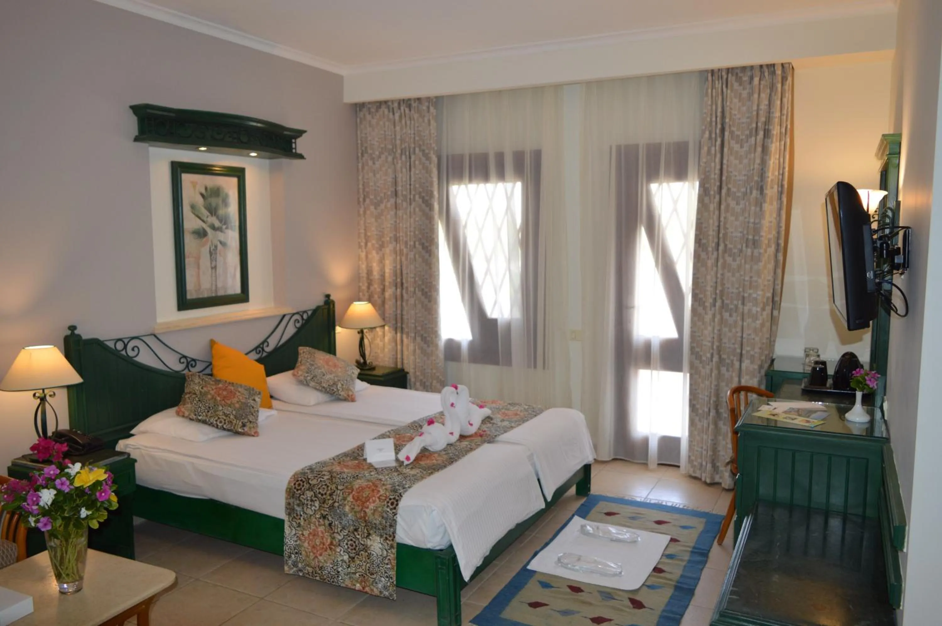 Garden view, Bed in Swiss Inn Resort Dahab