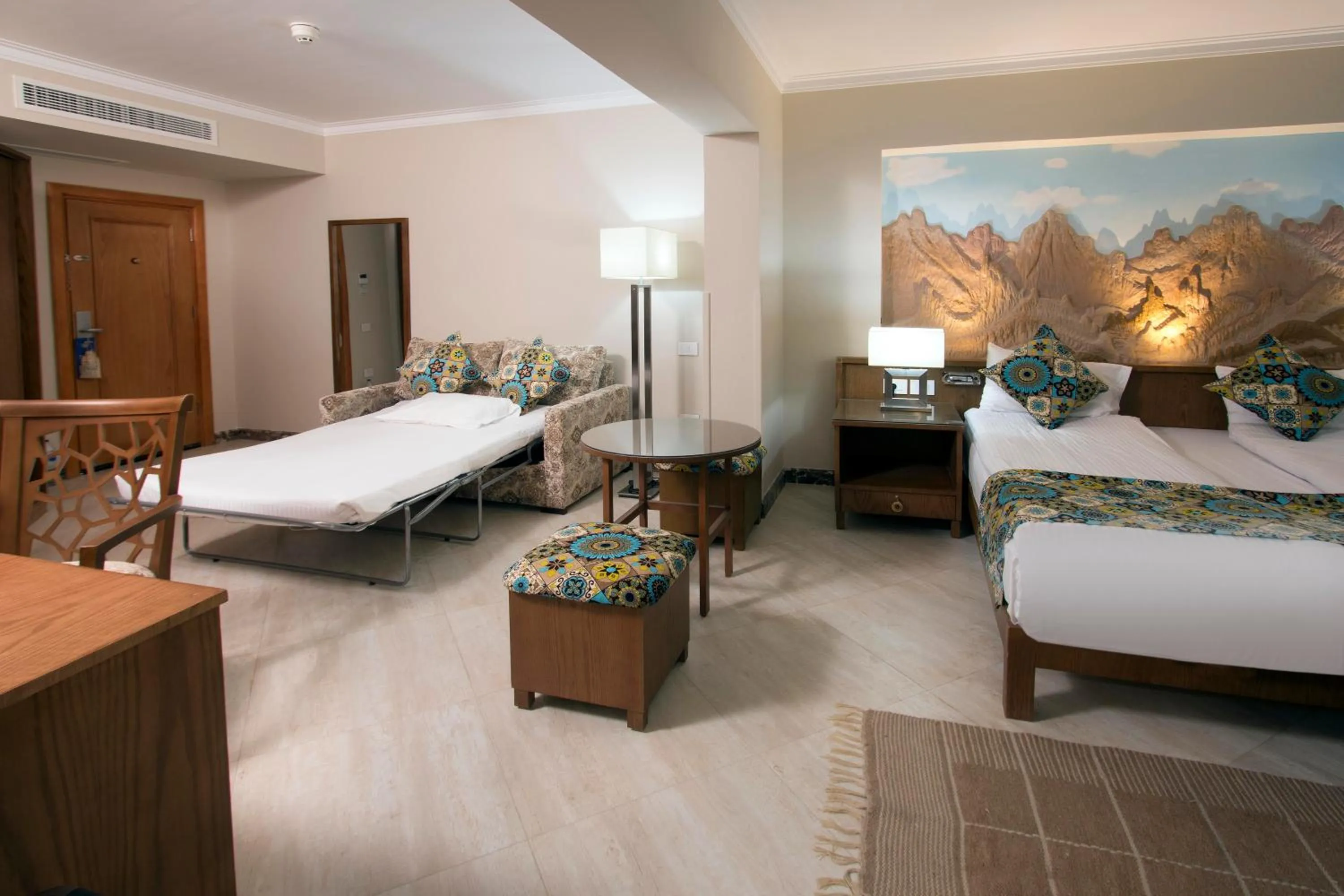 Photo of the whole room, Bed in Swiss Inn Resort Dahab