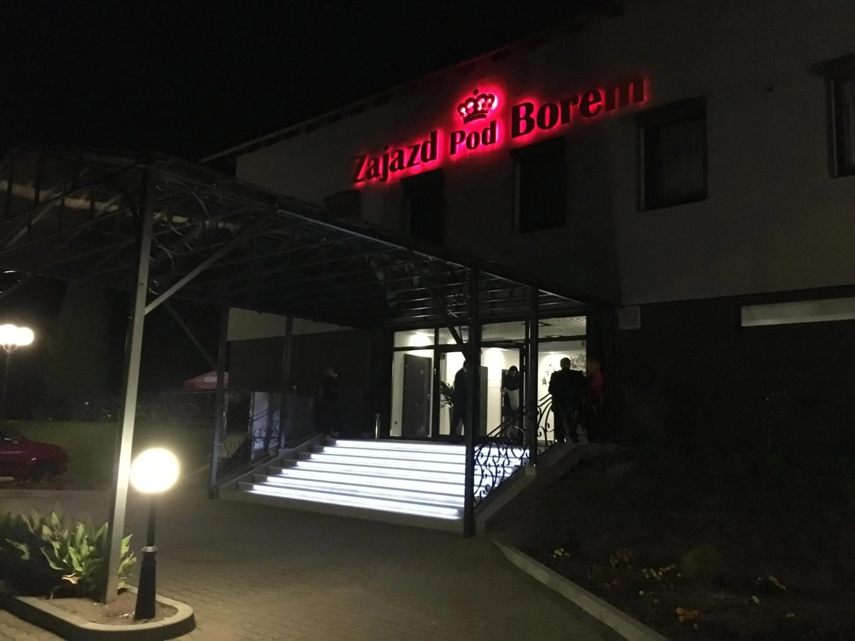 Facade/entrance in Zajazd Pod Borem