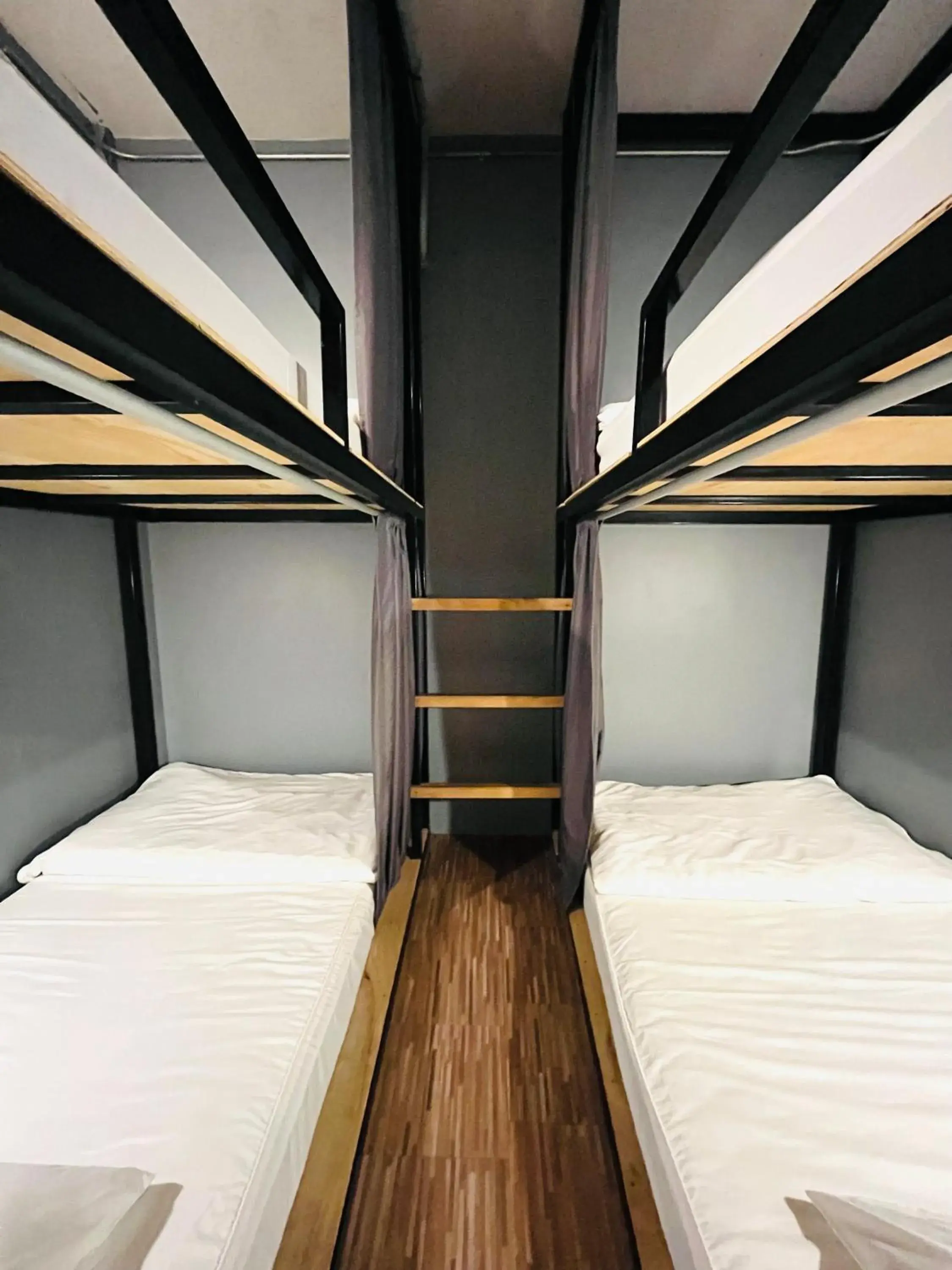 Bunk Bed in Female Dormitory Room (No Window) in The Backpack Hostel Bunk Bed in Female Dormitory Room (No Window) in The Backpack Hostel