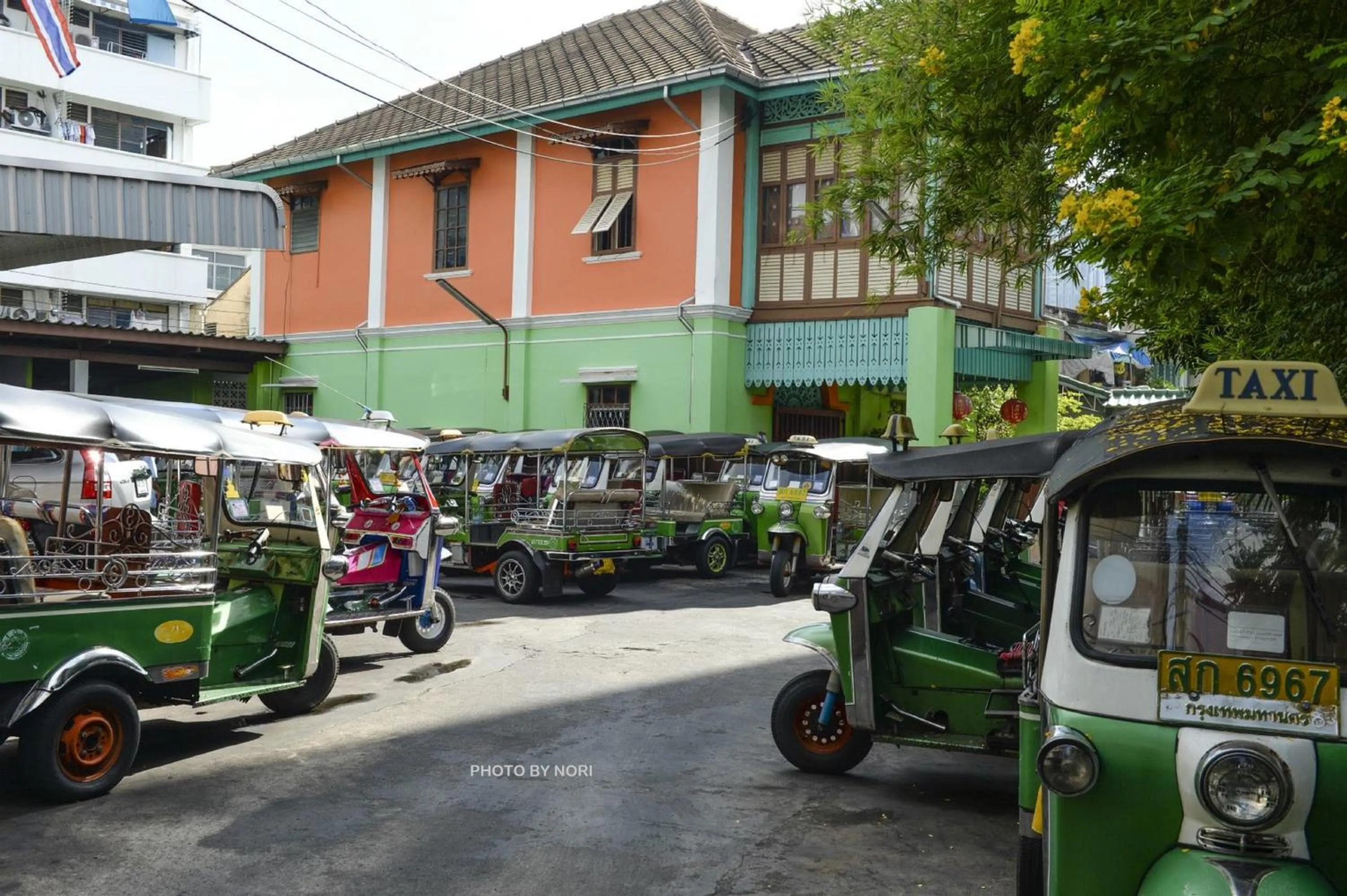 Off site in The Backpack Hostel