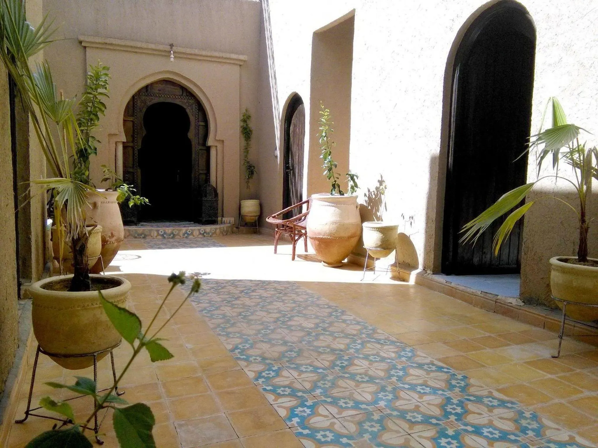 Patio in Riad Amar