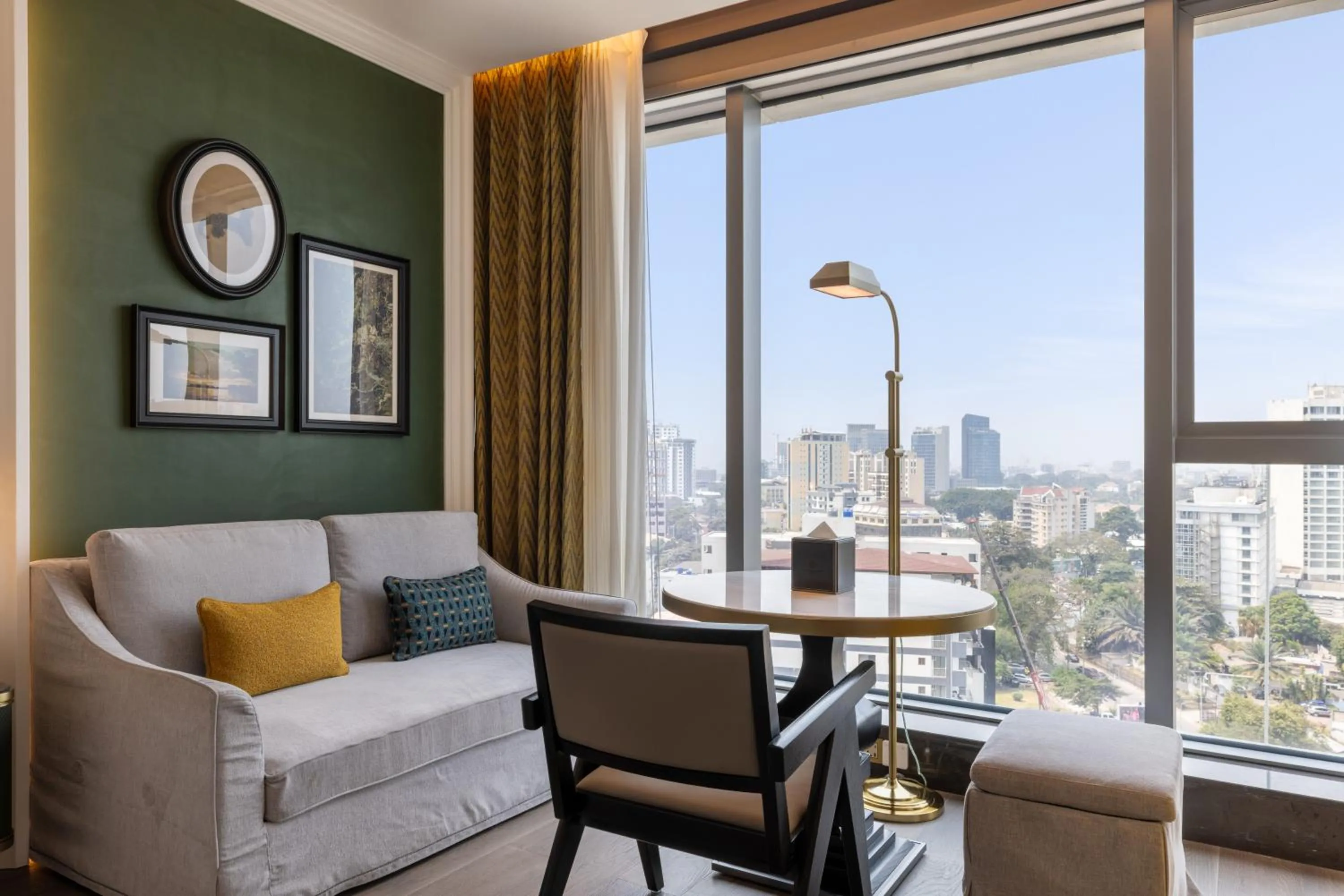 City view in Fleuve Congo Hotel By Blazon Hotels