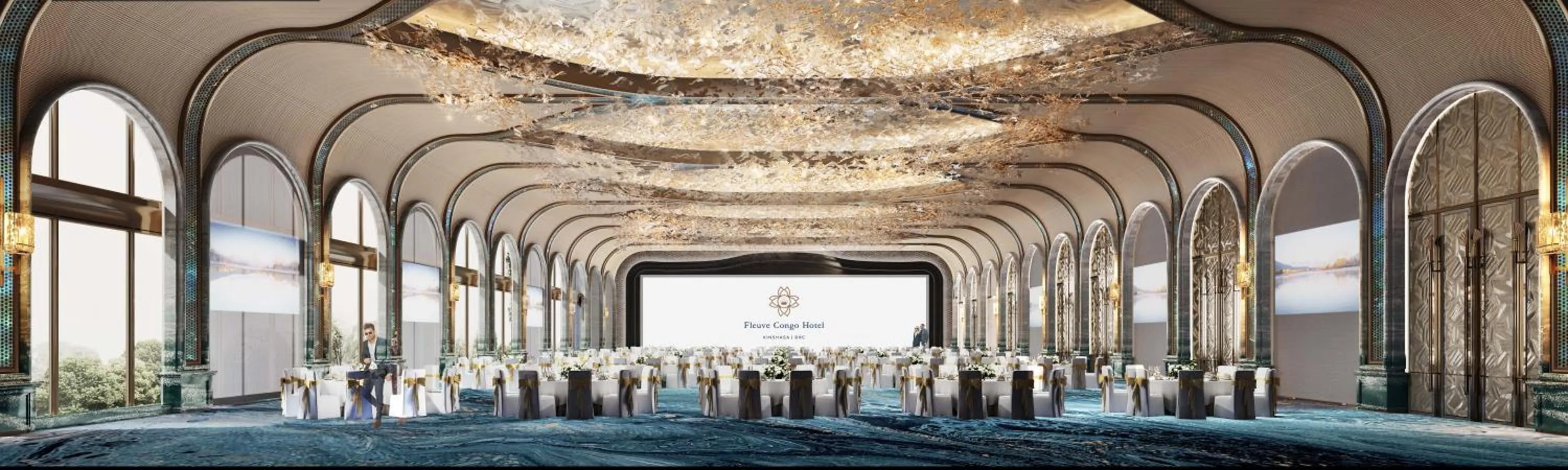 Banquet/Function facilities in Fleuve Congo Hotel By Blazon Hotels