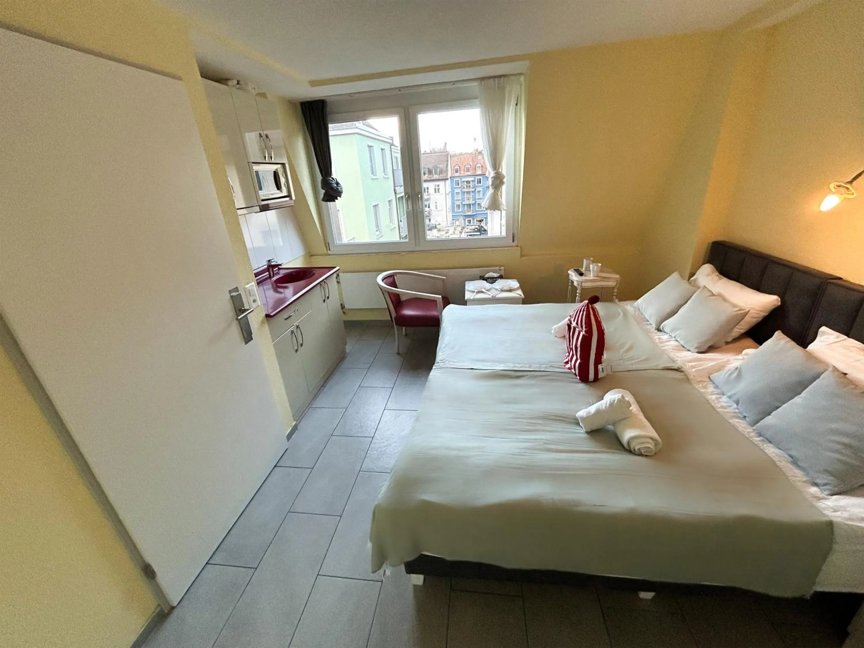 Bedroom, Bed in Gasthaus 210