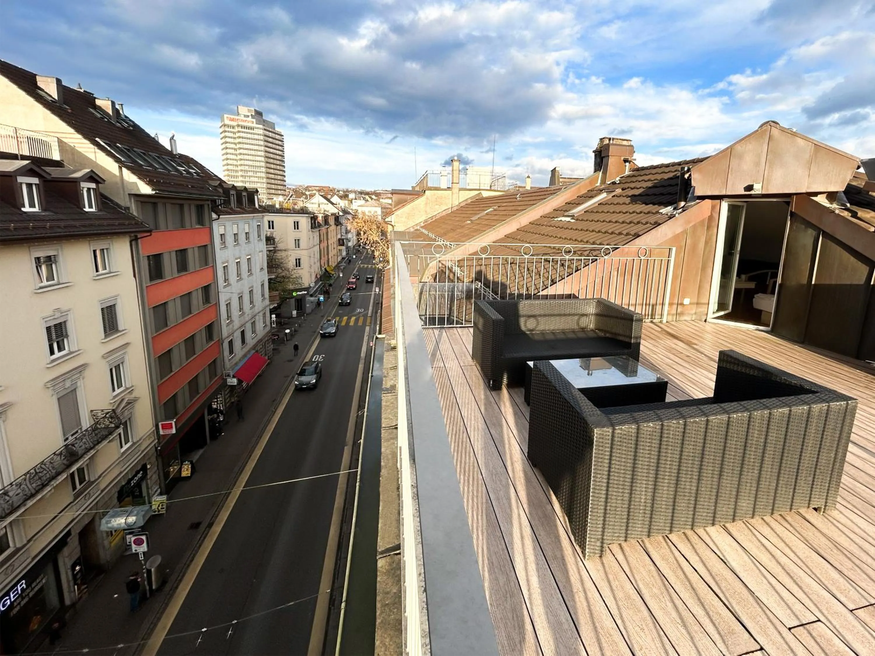 Balcony/Terrace in Gasthaus 210
