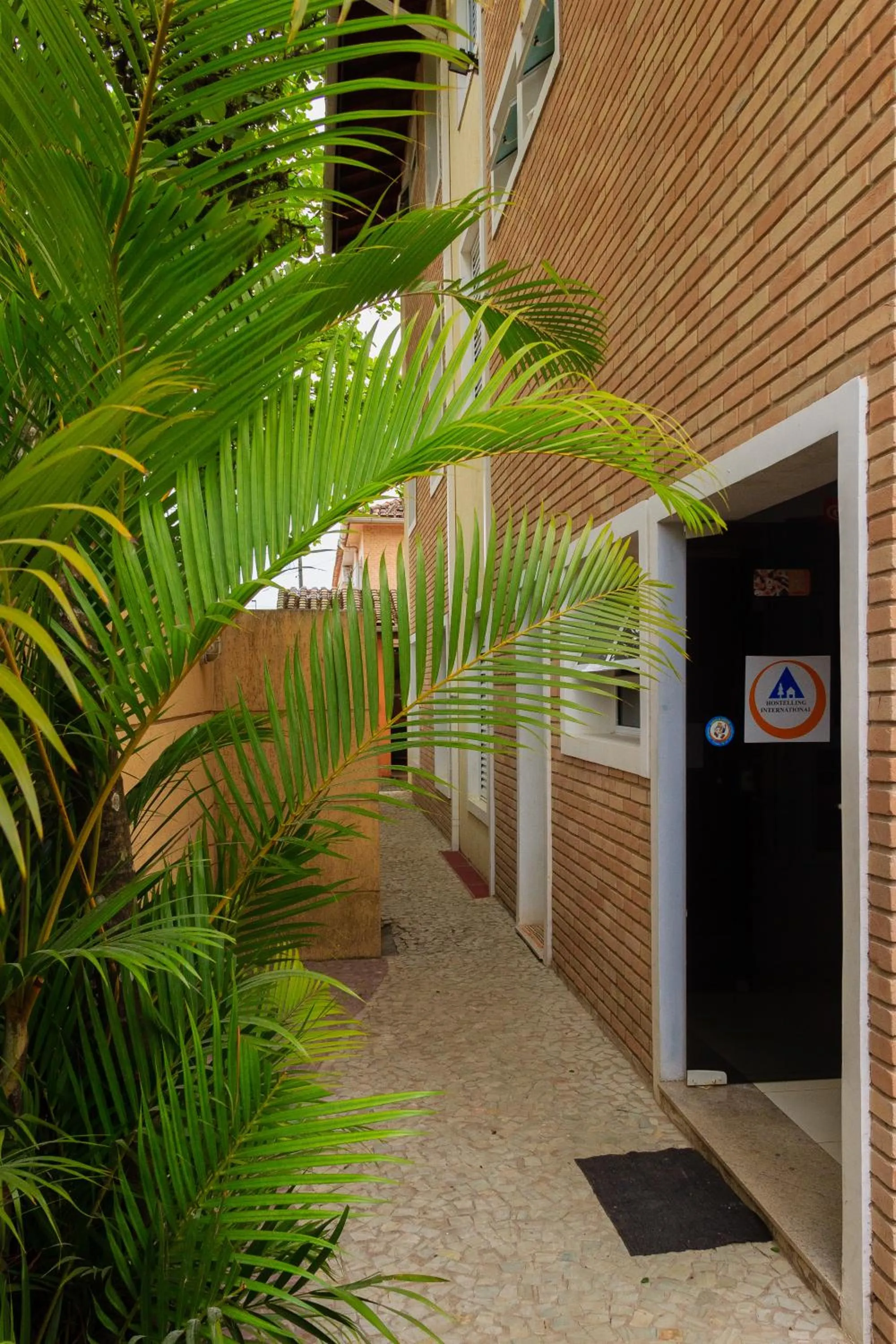 Lobby or reception in Guarujá Hostel