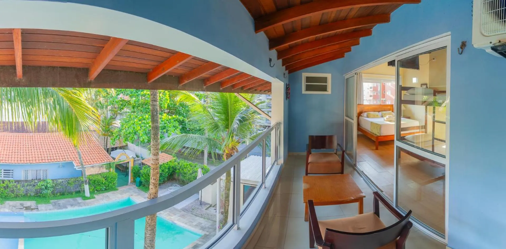 View (from property/room) in Guarujá Hostel