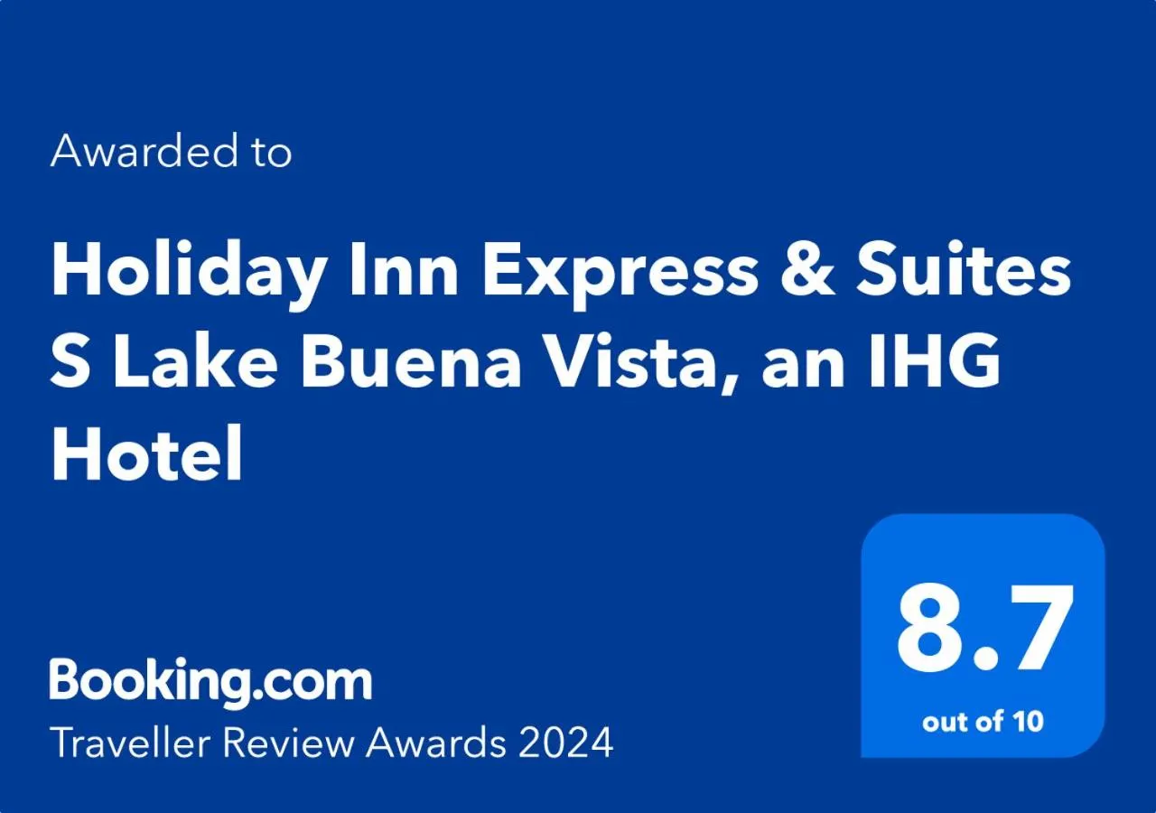 Certificate/Award in Holiday Inn Express & Suites S Lake Buena Vista by IHG