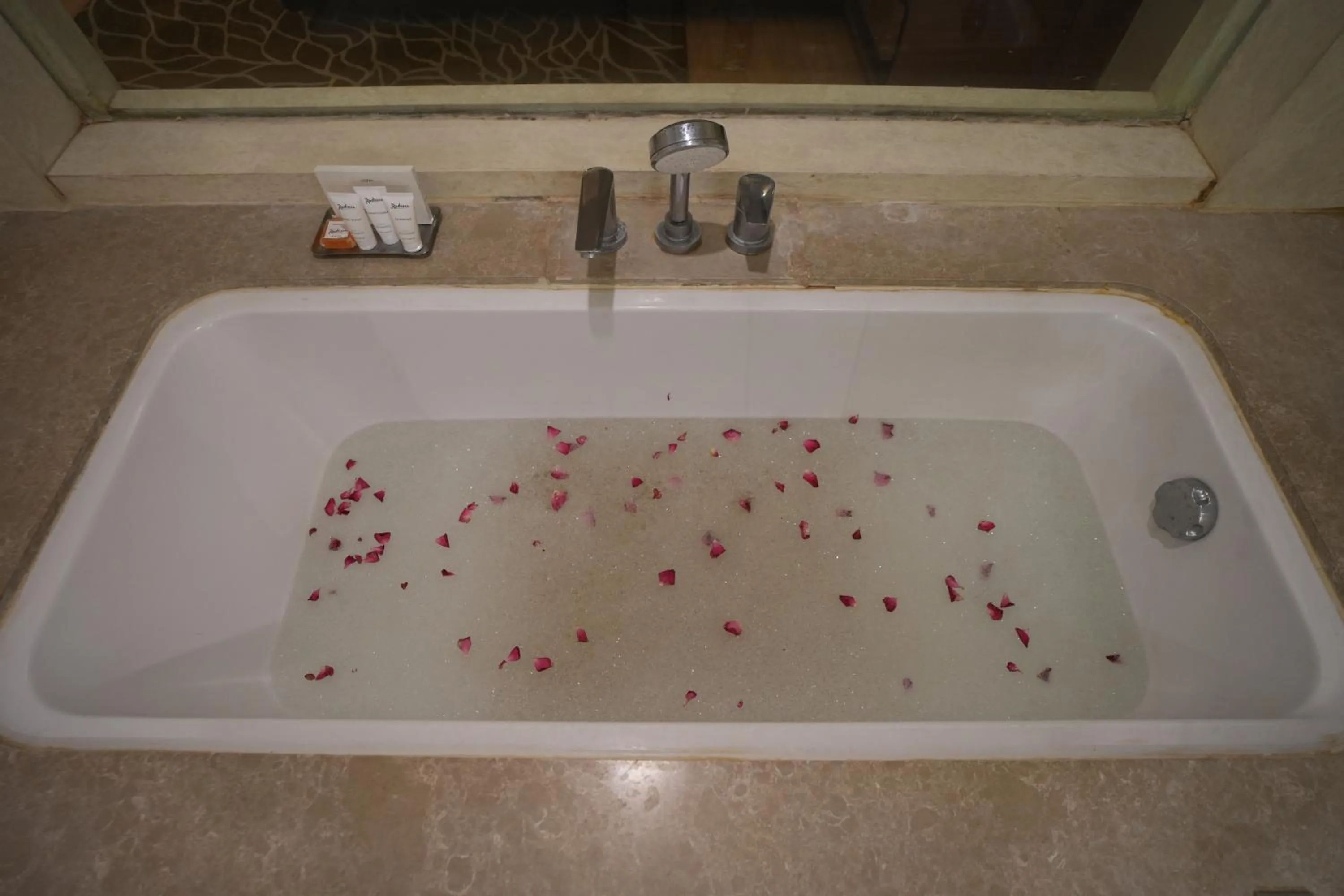 Bath in Radisson Udaipur