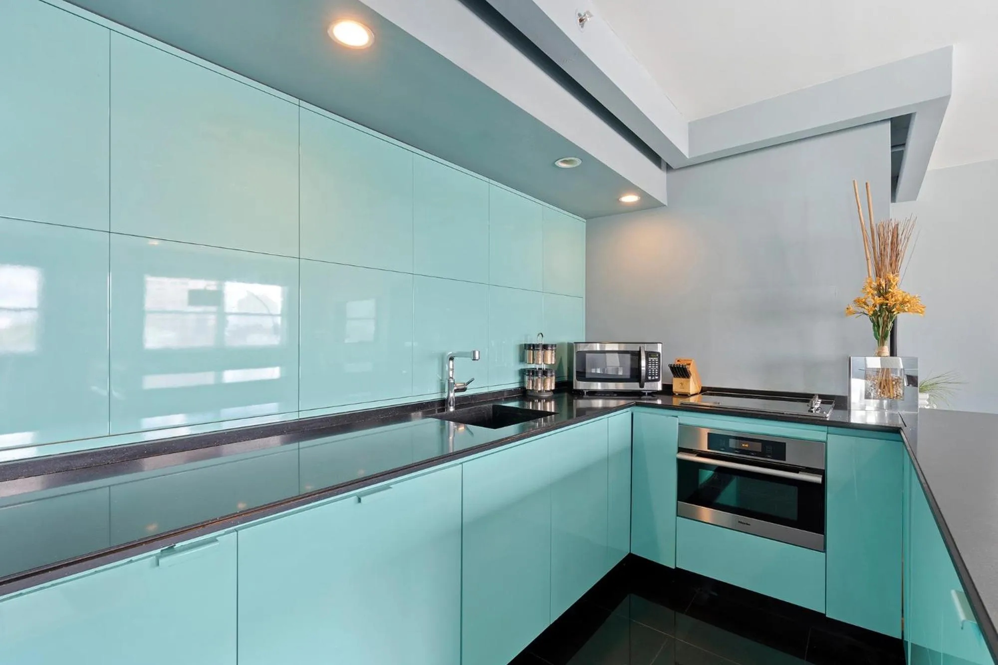 kitchen in Casa Grande Suites on Ocean Drive
