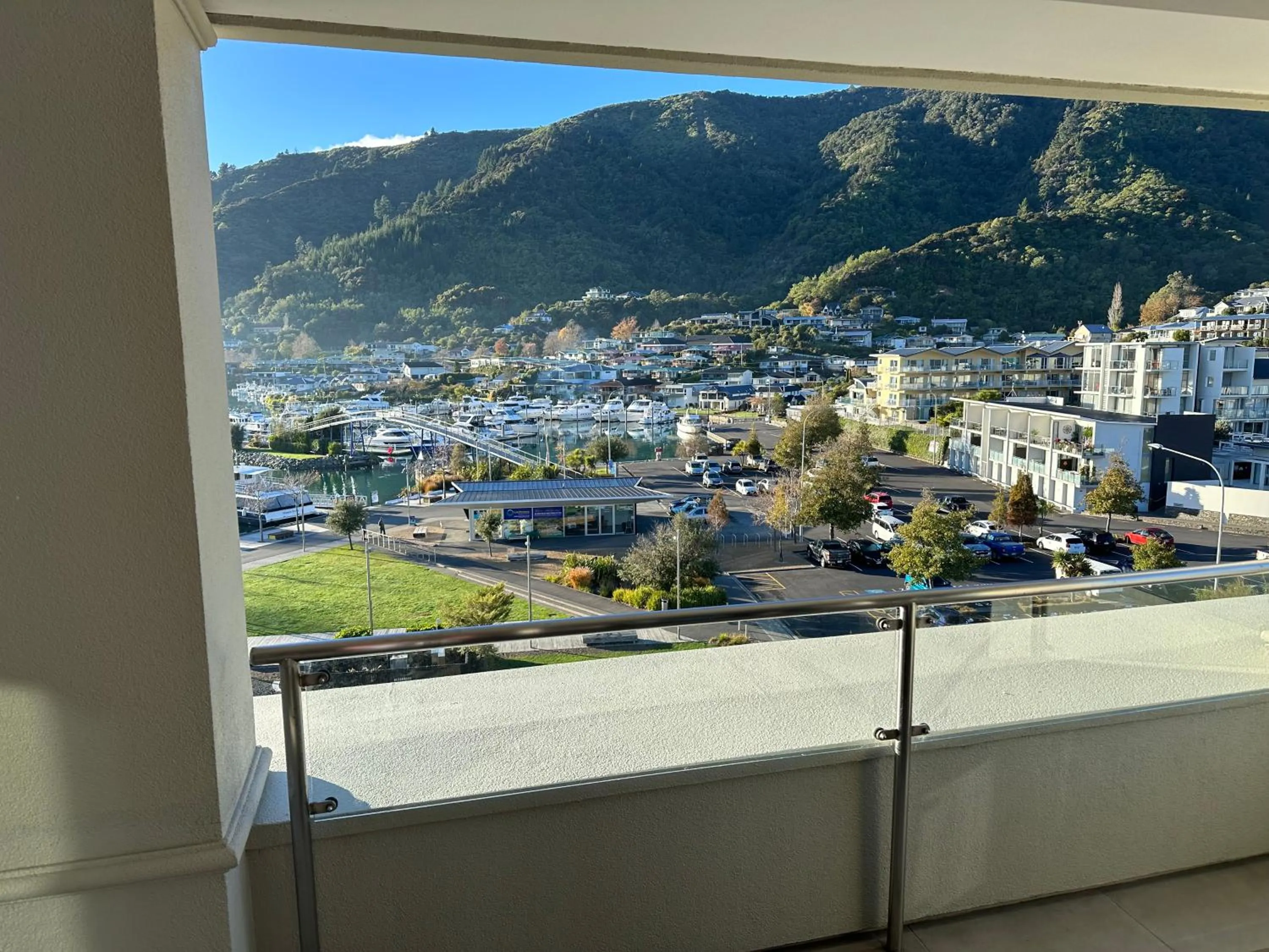 City view in Picton Waterfront Apartments