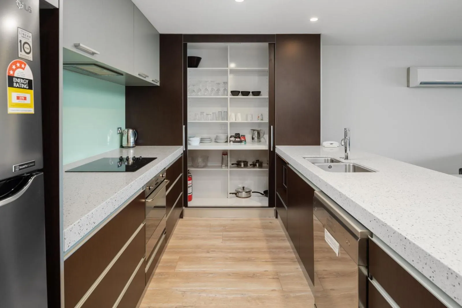 kitchen in Picton Waterfront Apartments