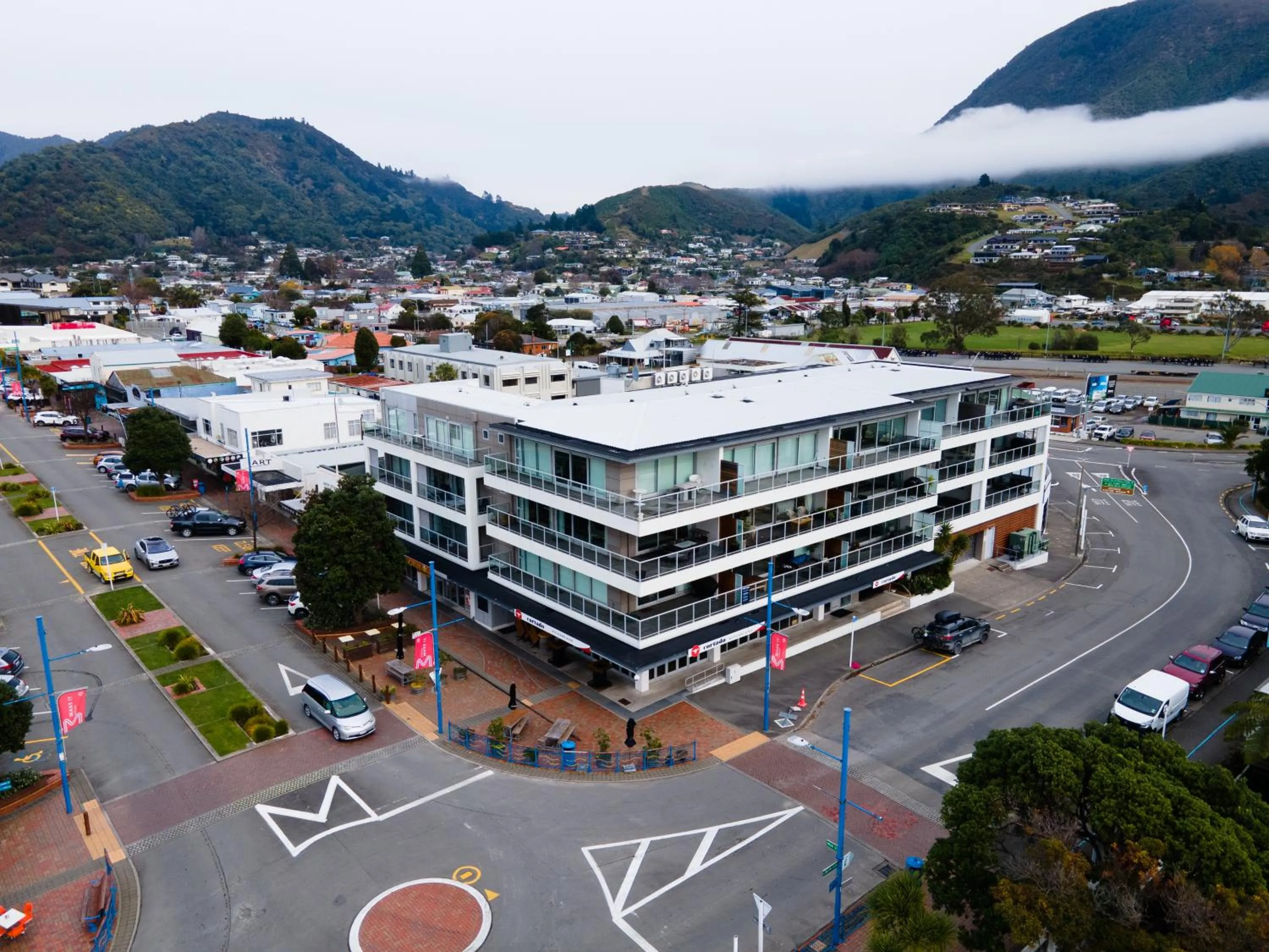 Bird's eye view in Picton Waterfront Apartments