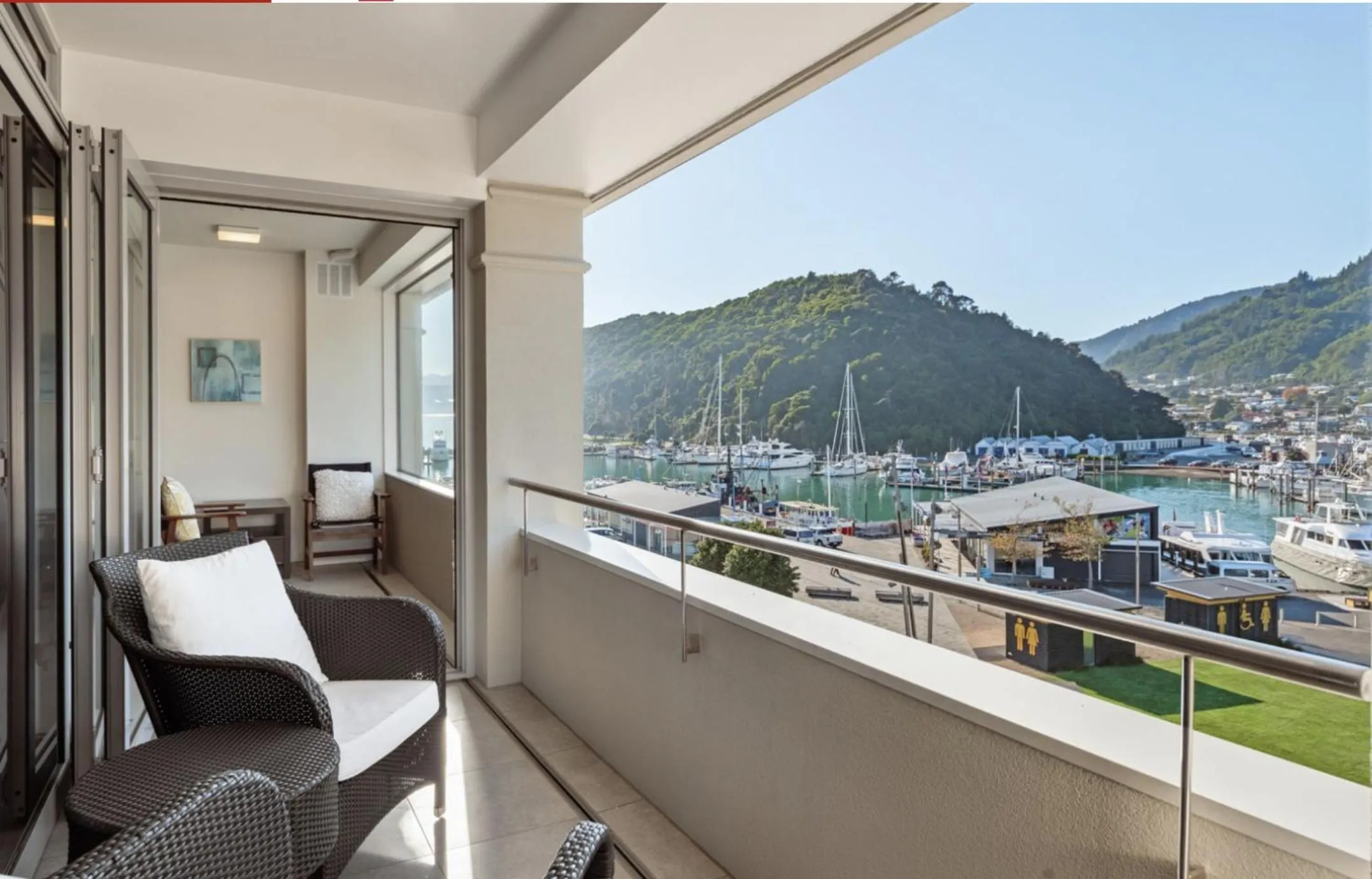 Balcony/Terrace in Picton Waterfront Apartments