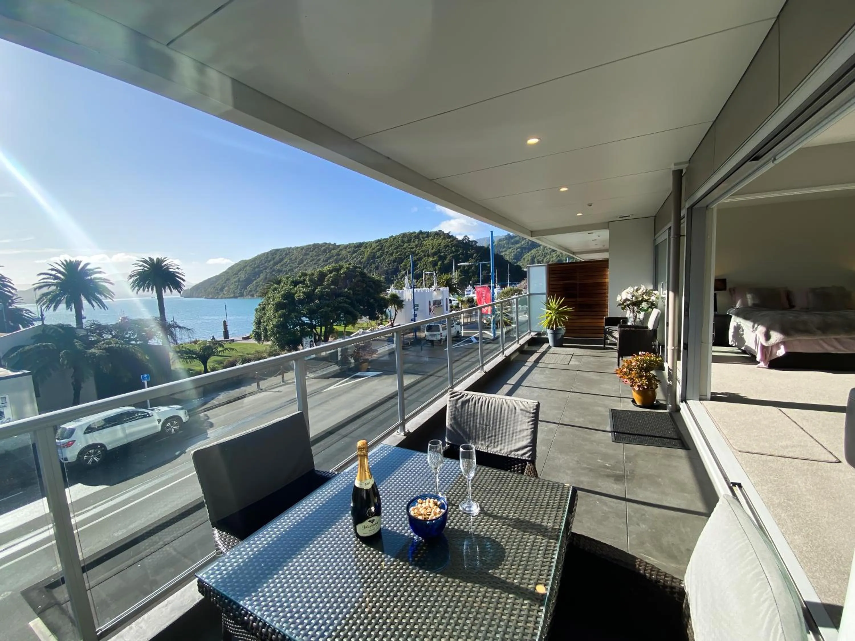 Balcony/Terrace in Picton Waterfront Apartments