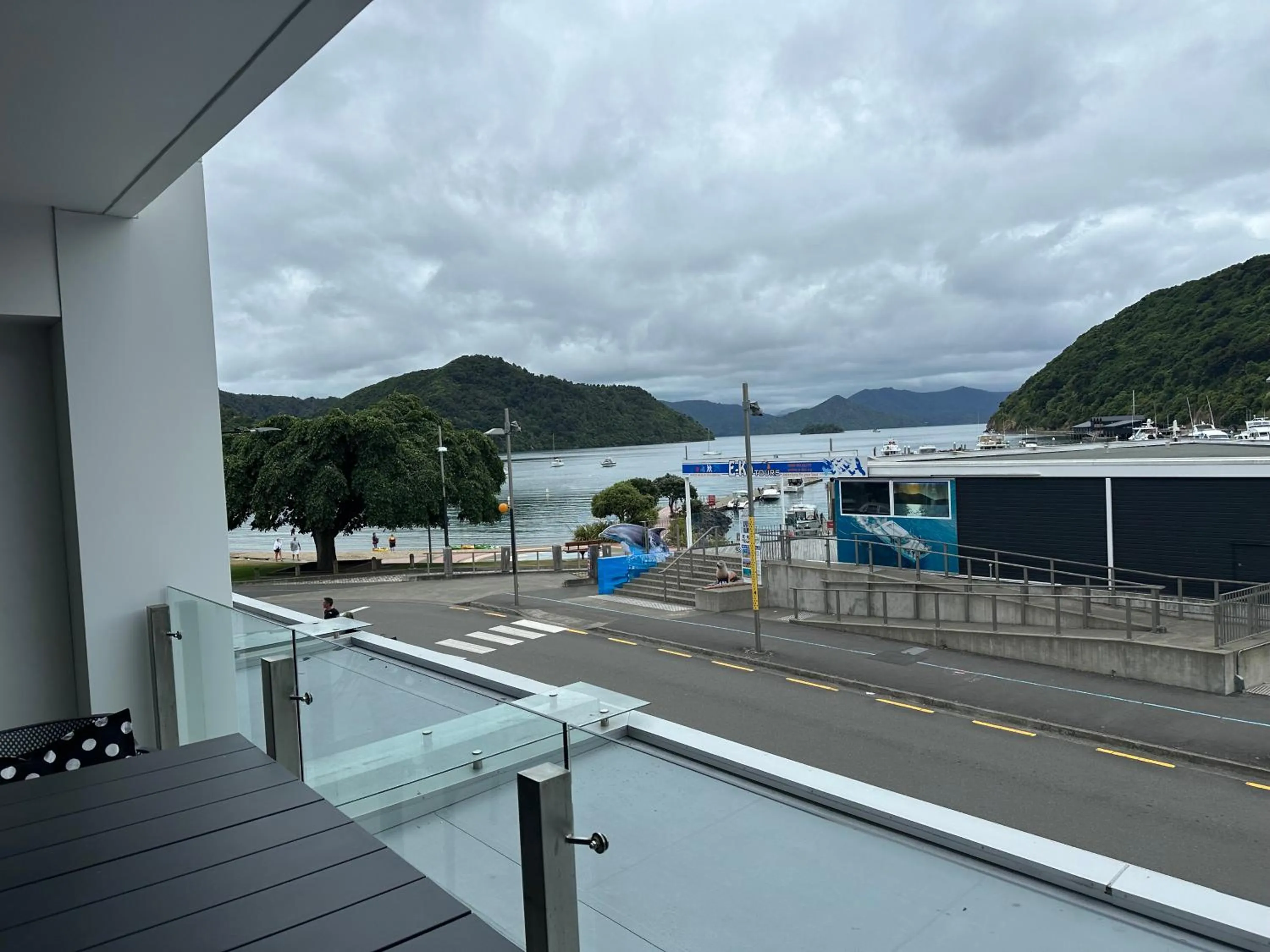 Sea view in Picton Waterfront Apartments