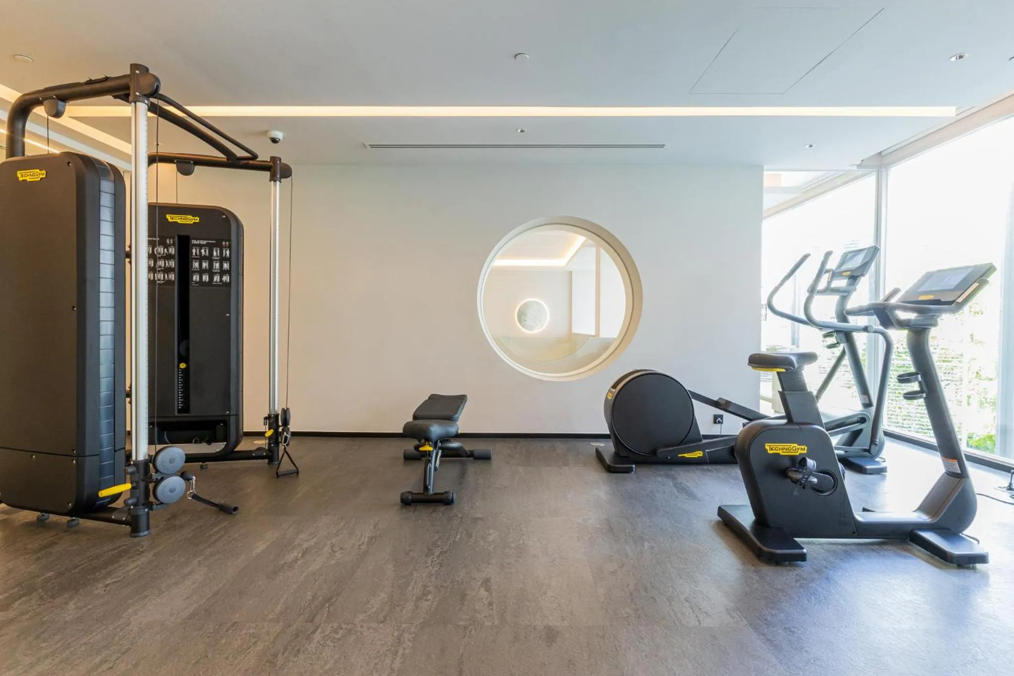 Fitness centre/facilities in Rajah Hotel