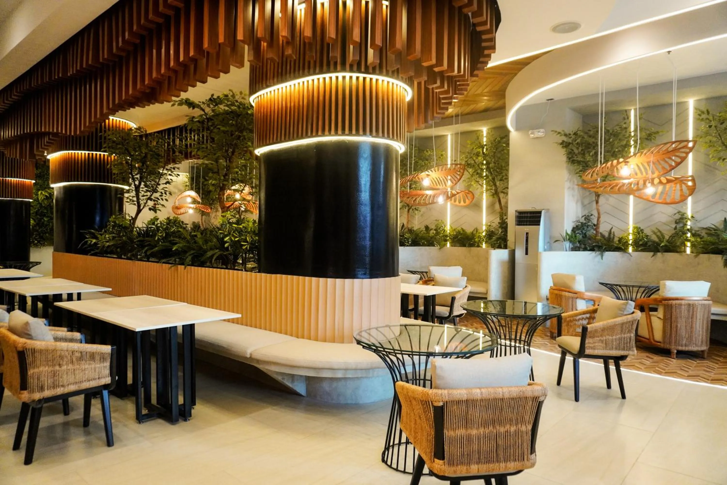 Lobby or reception in Azzurro Hotel