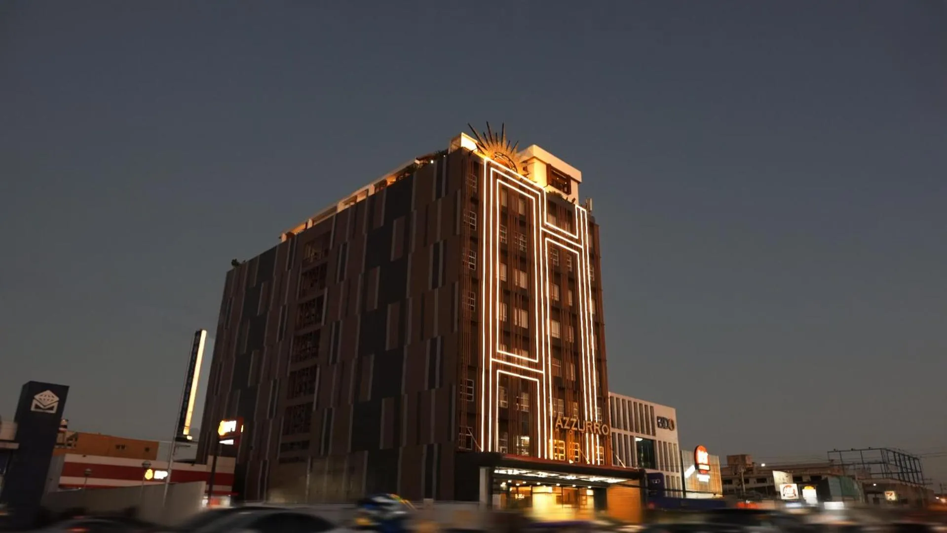 Property building in Azzurro Hotel