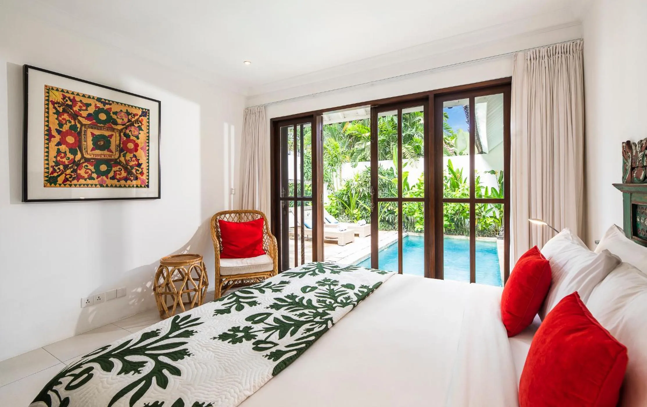 Photo of the whole room, Bed in Villa Atma