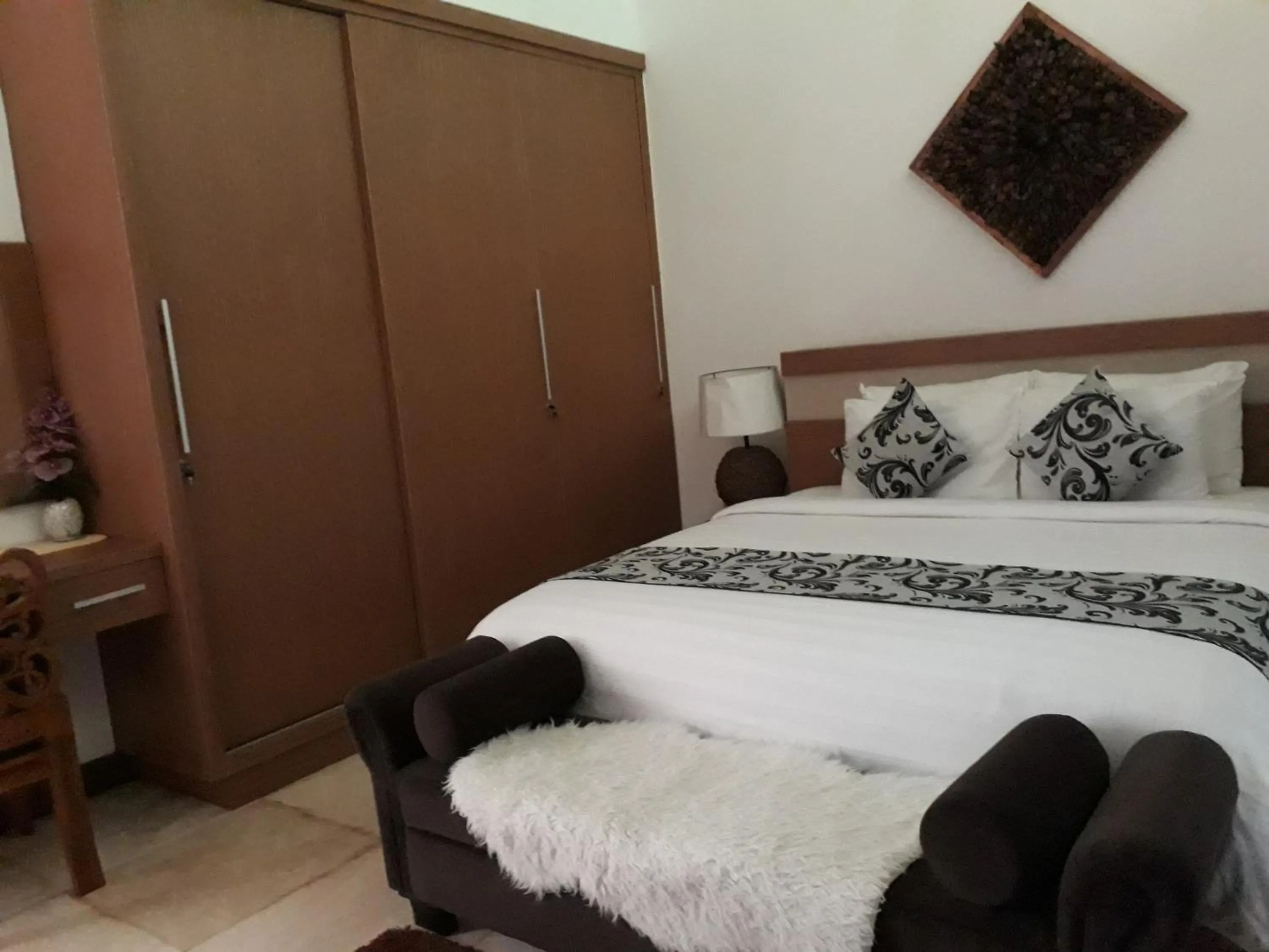 Bedroom in Narvik Villa