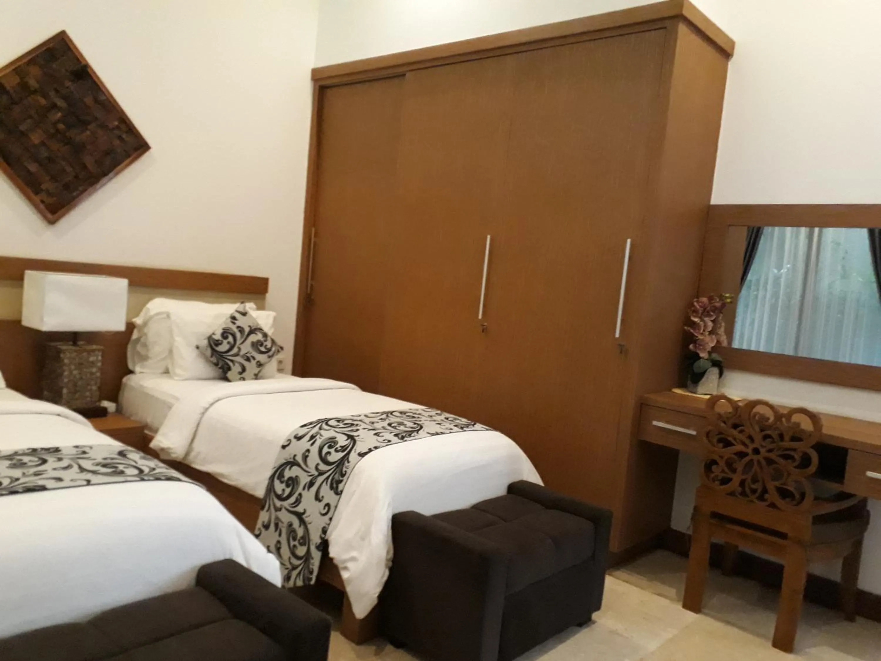 Bedroom in Narvik Villa