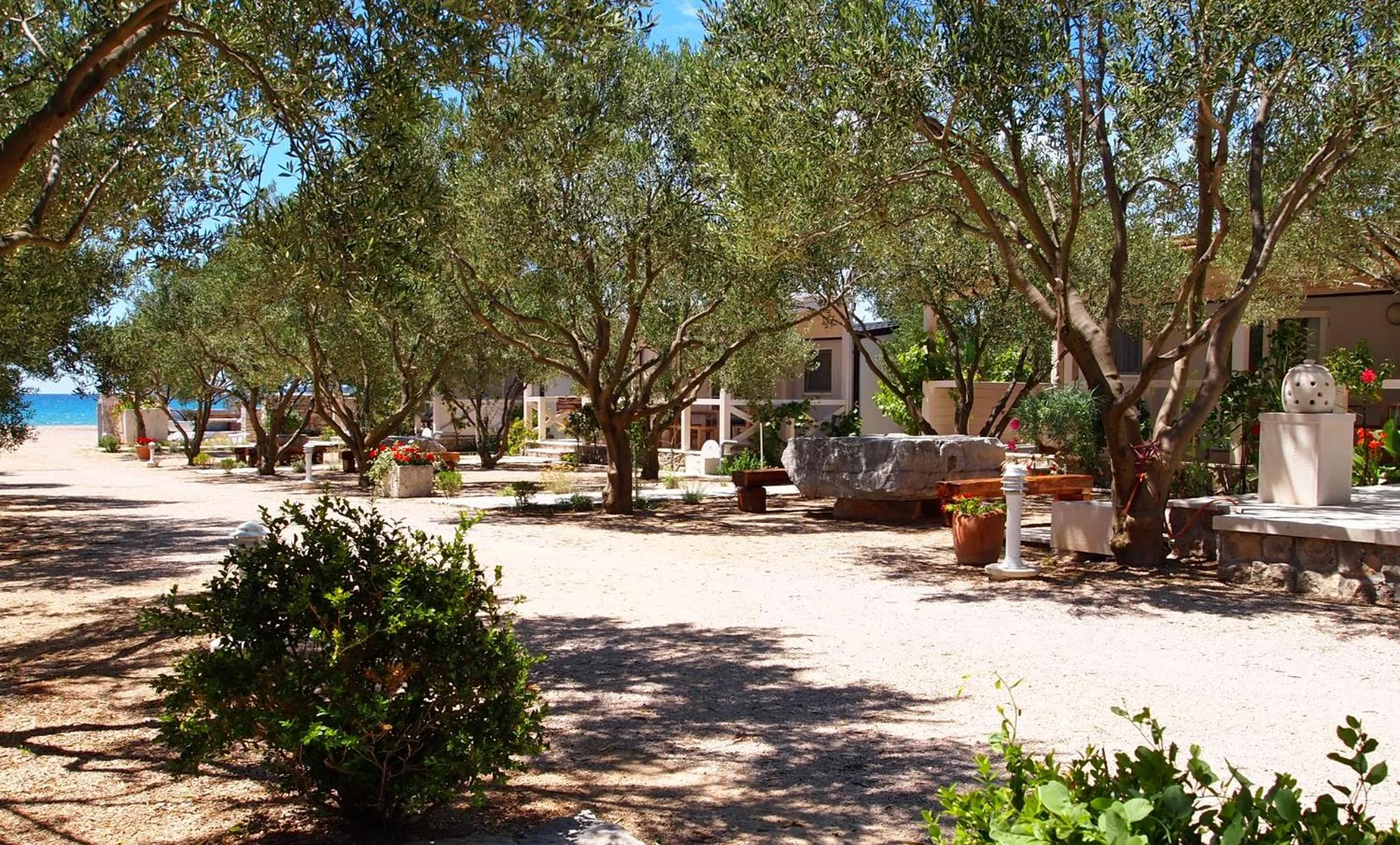 Garden in Mobile Homes Holiday Olive Garden