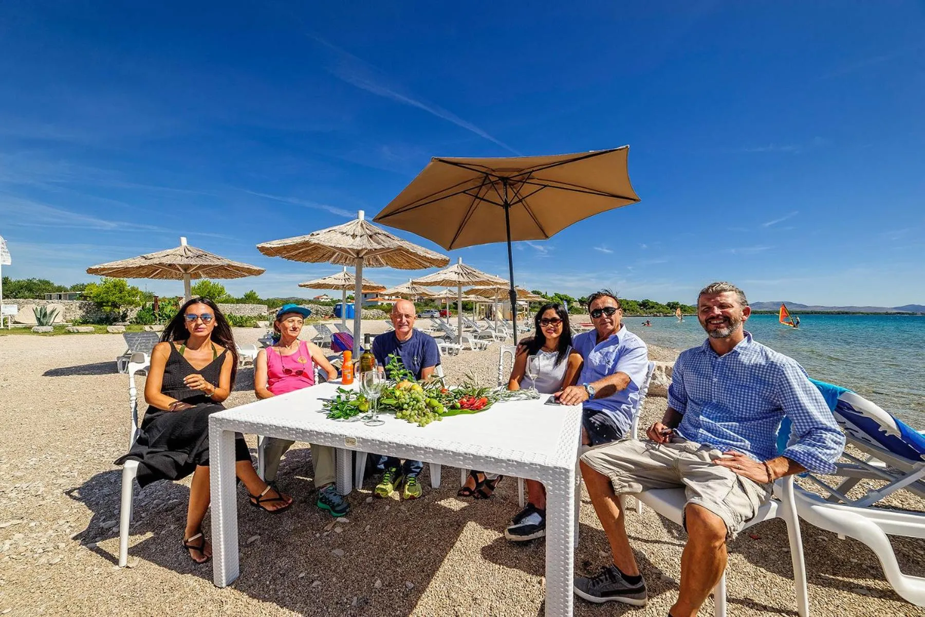 group of guests in Mobile Homes Holiday Olive Garden