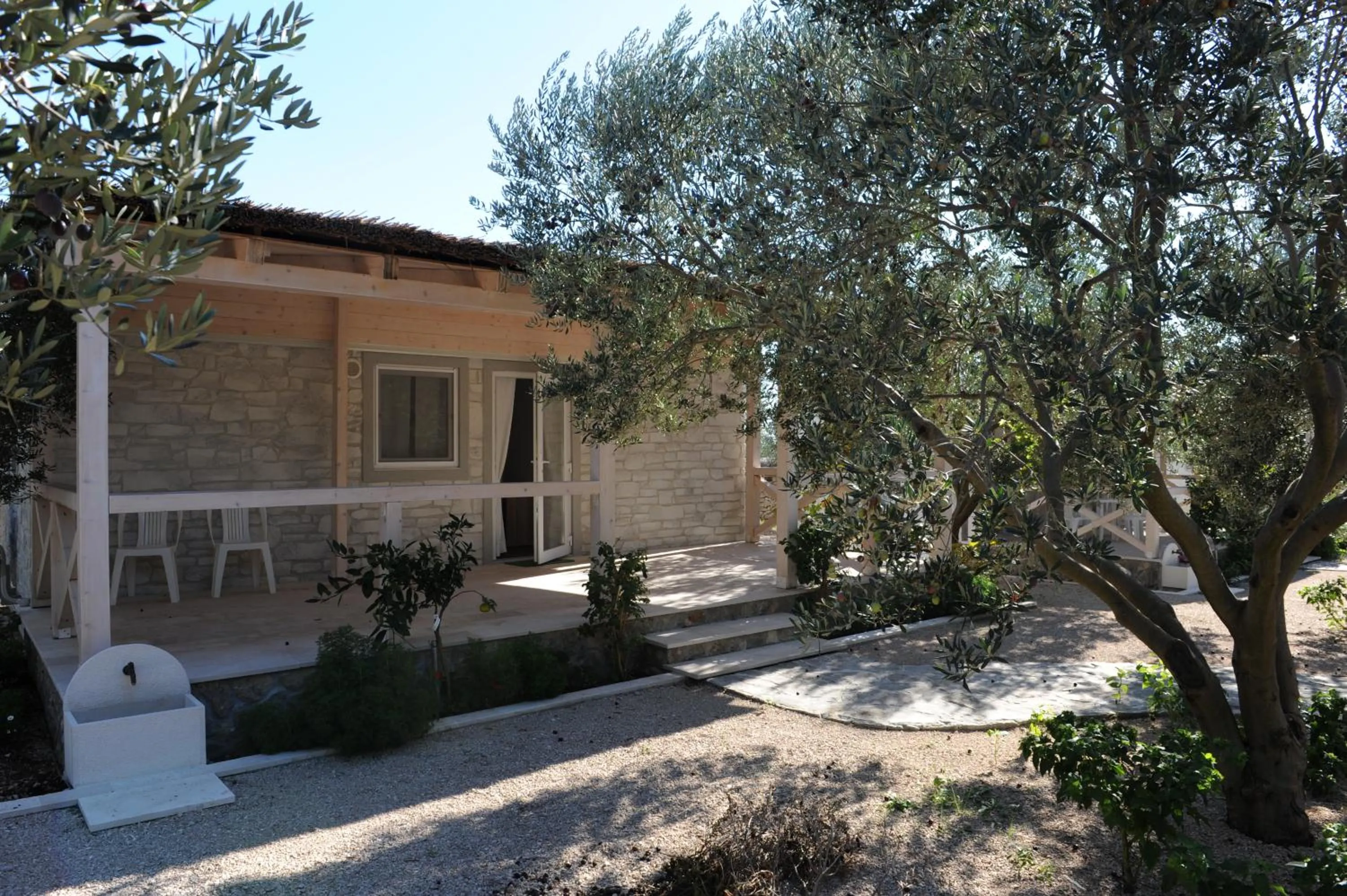 Patio in Mobile Homes Holiday Olive Garden